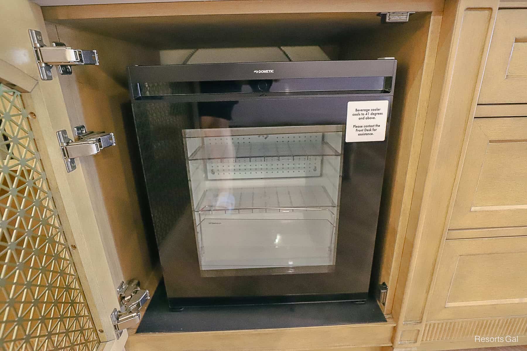 a beverage cooler