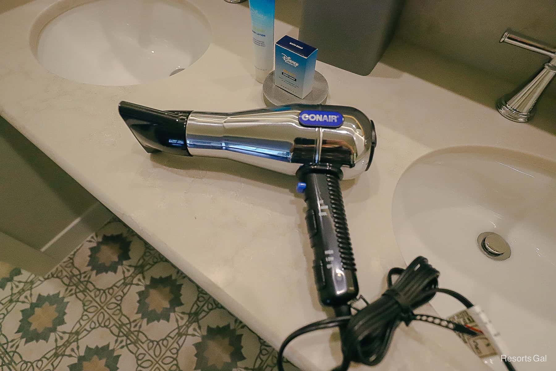 a ConAir hair dryer