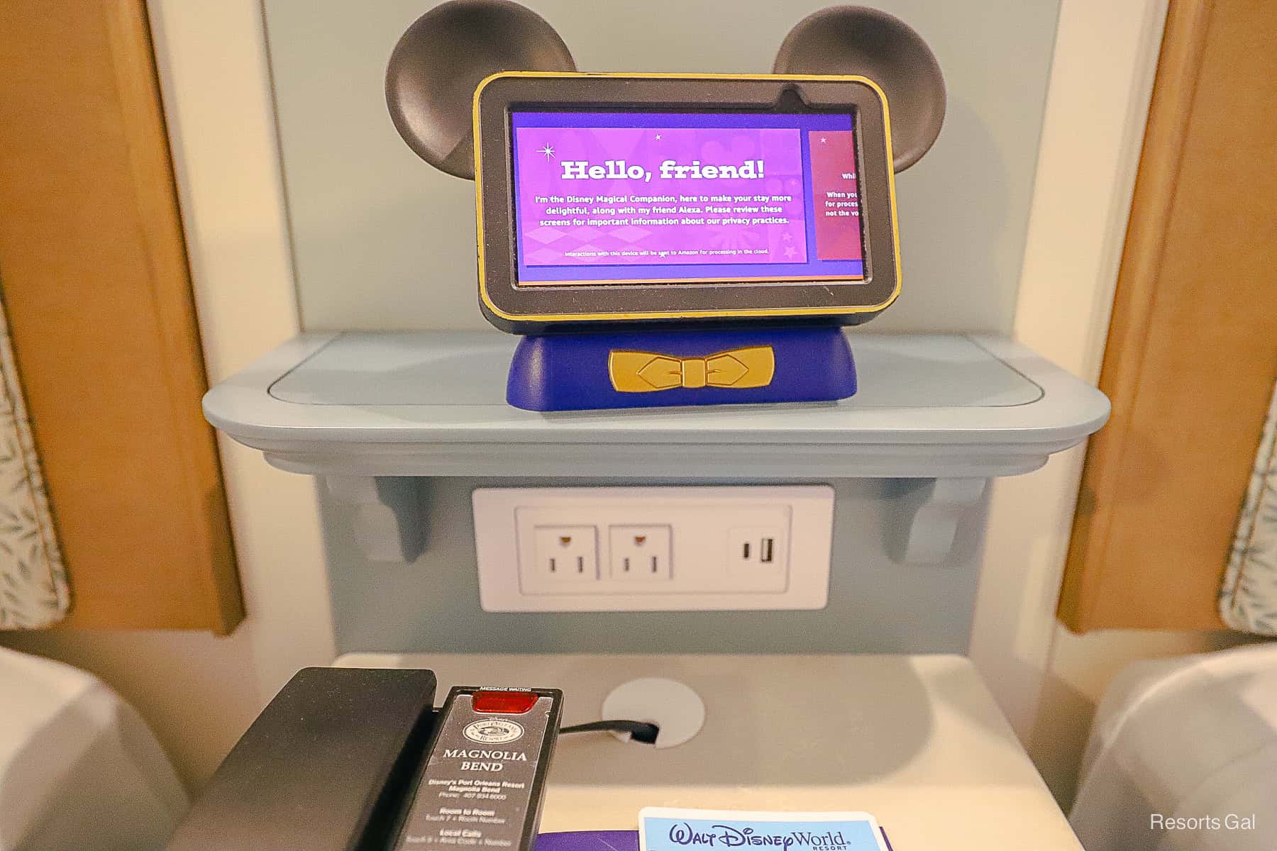 Hey Disney Device in the room