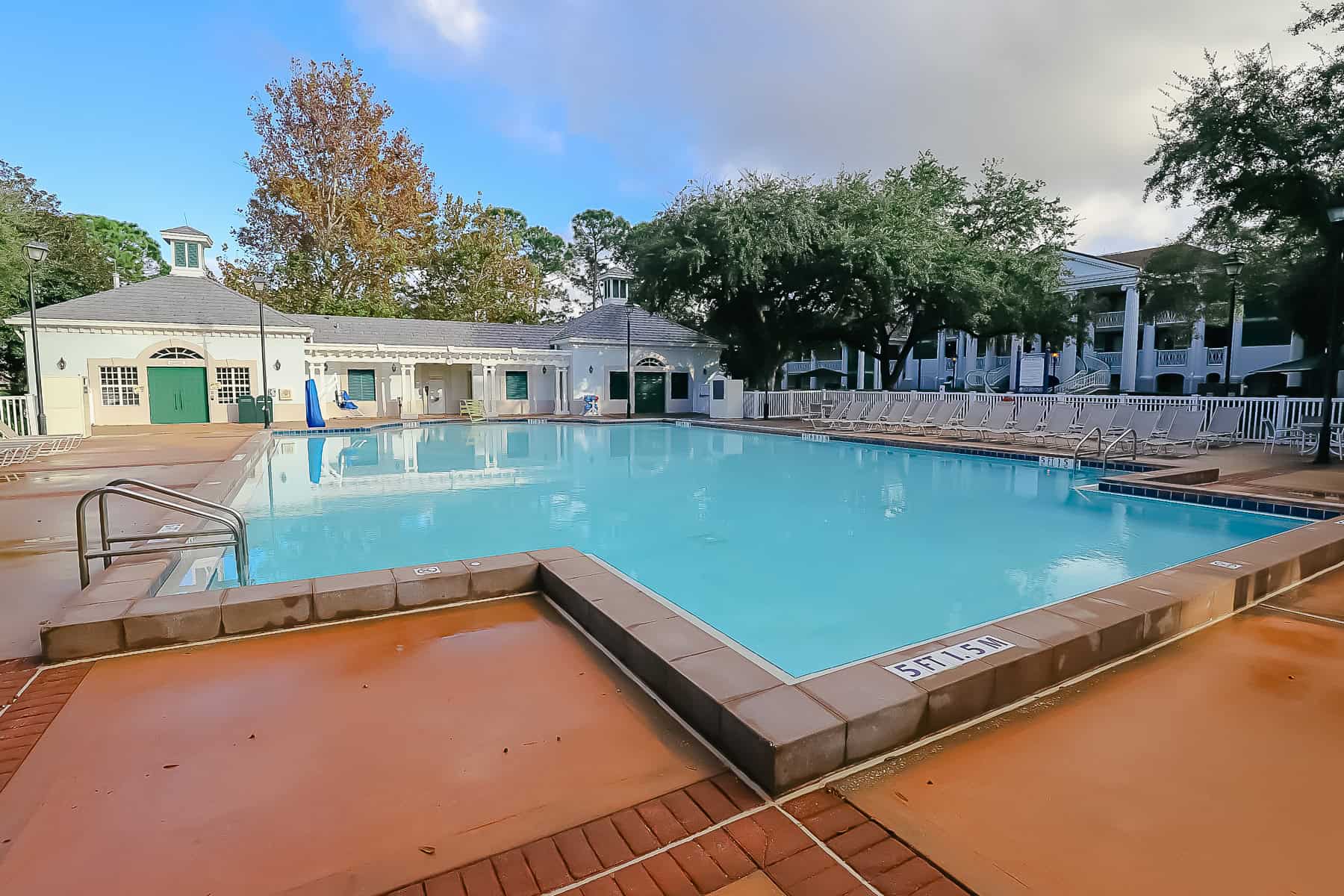 the pools in the Magnolia Bend section 