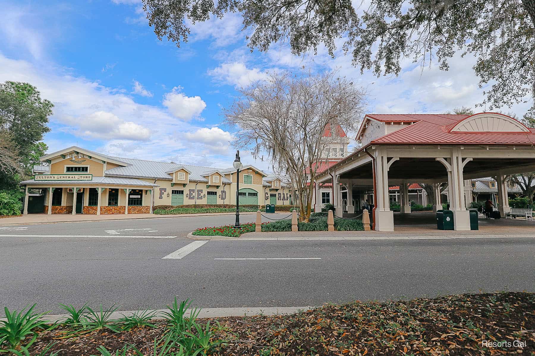 entrance of Port Orleans Riverside 