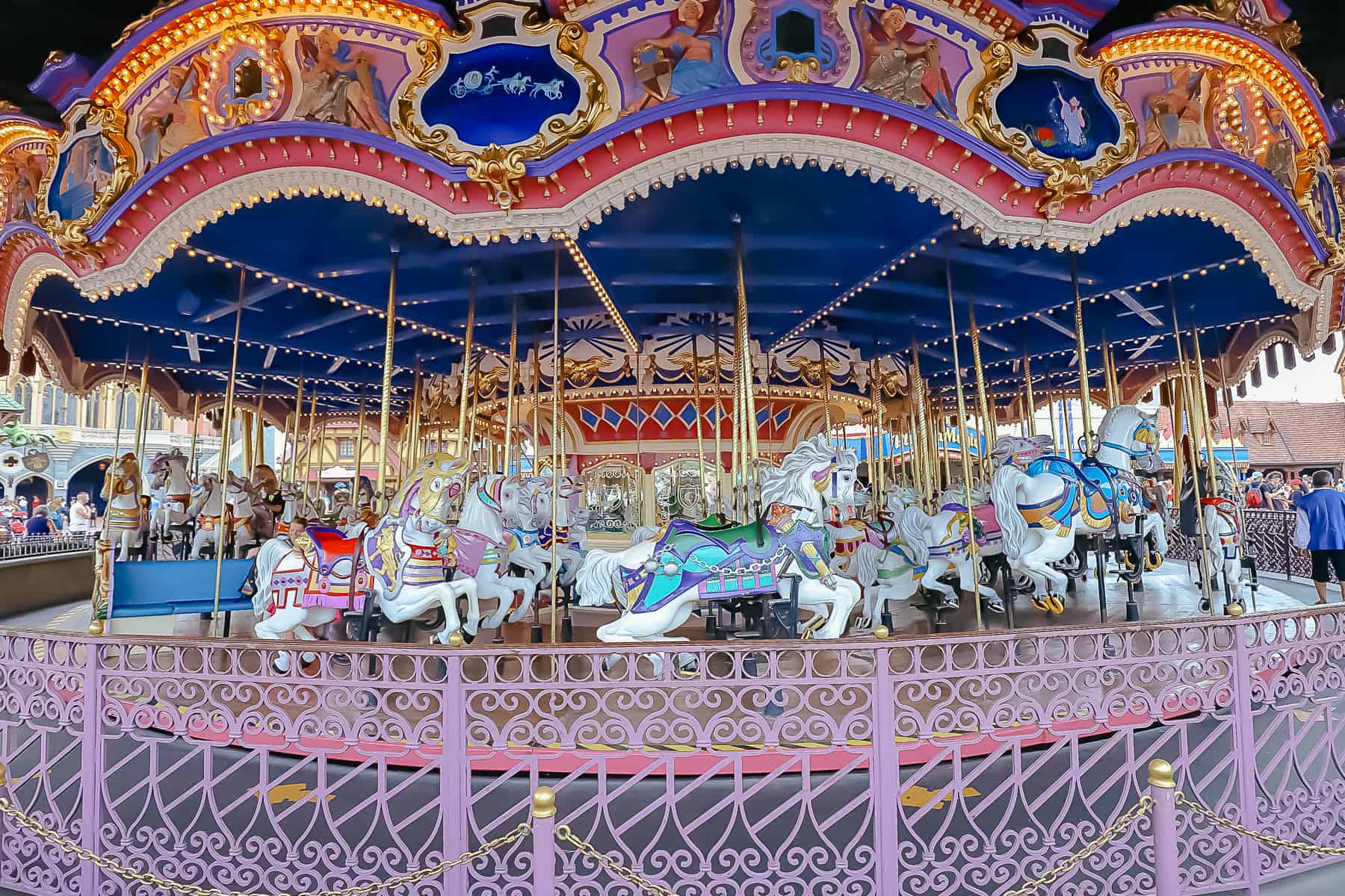horses on Prince Charming Regal Carrousel