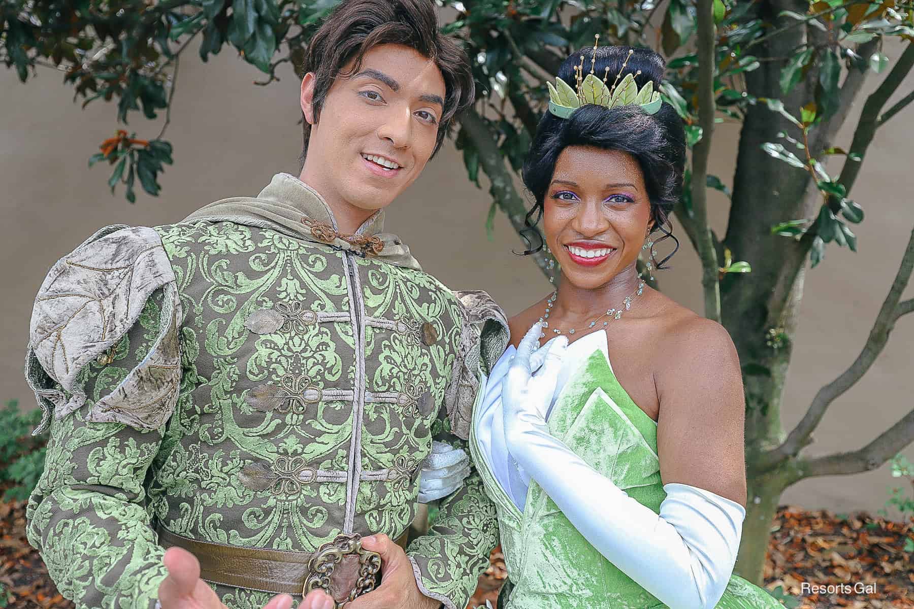 Prince Naveen and Princess Tiana