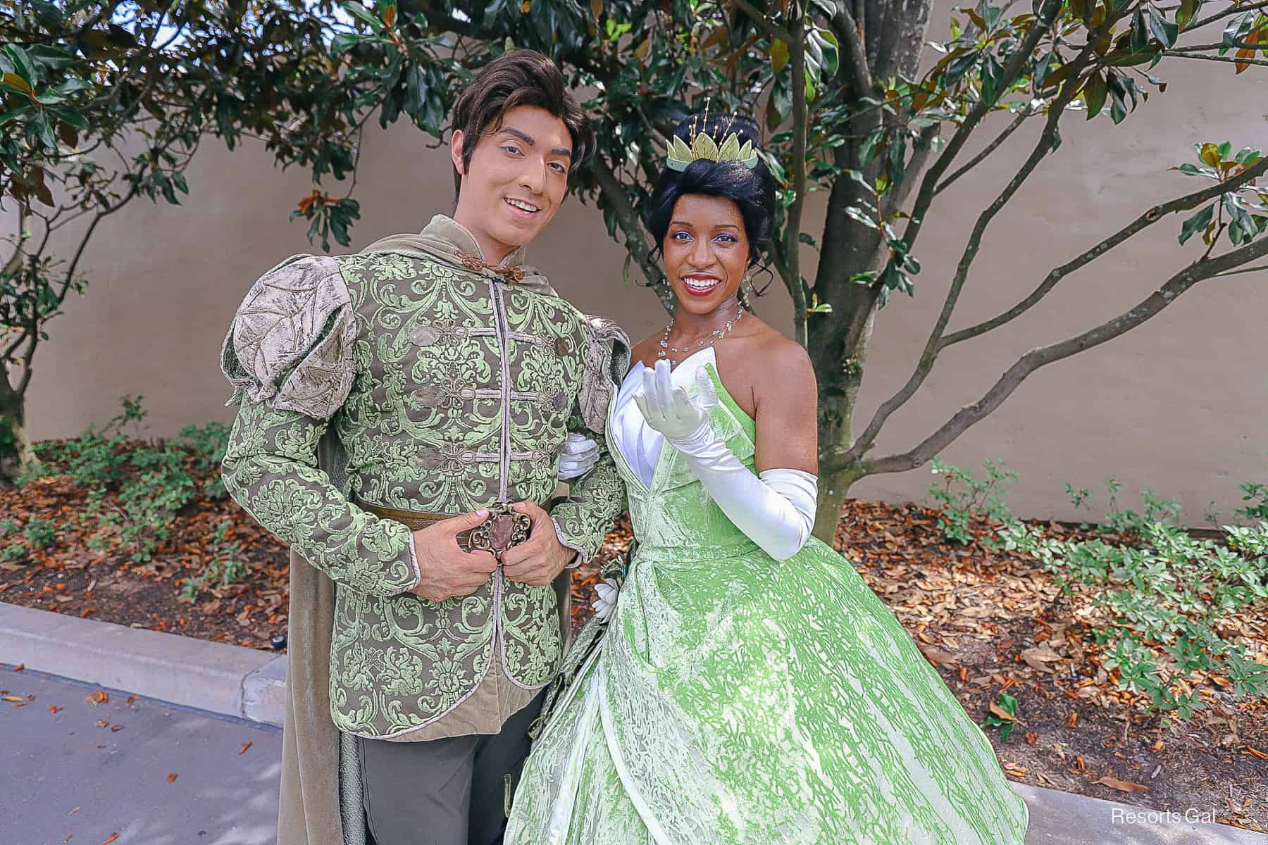 Prince Naveen and Princess Tiana Make Surprise Appearance at Disney’s Hollywood Studios