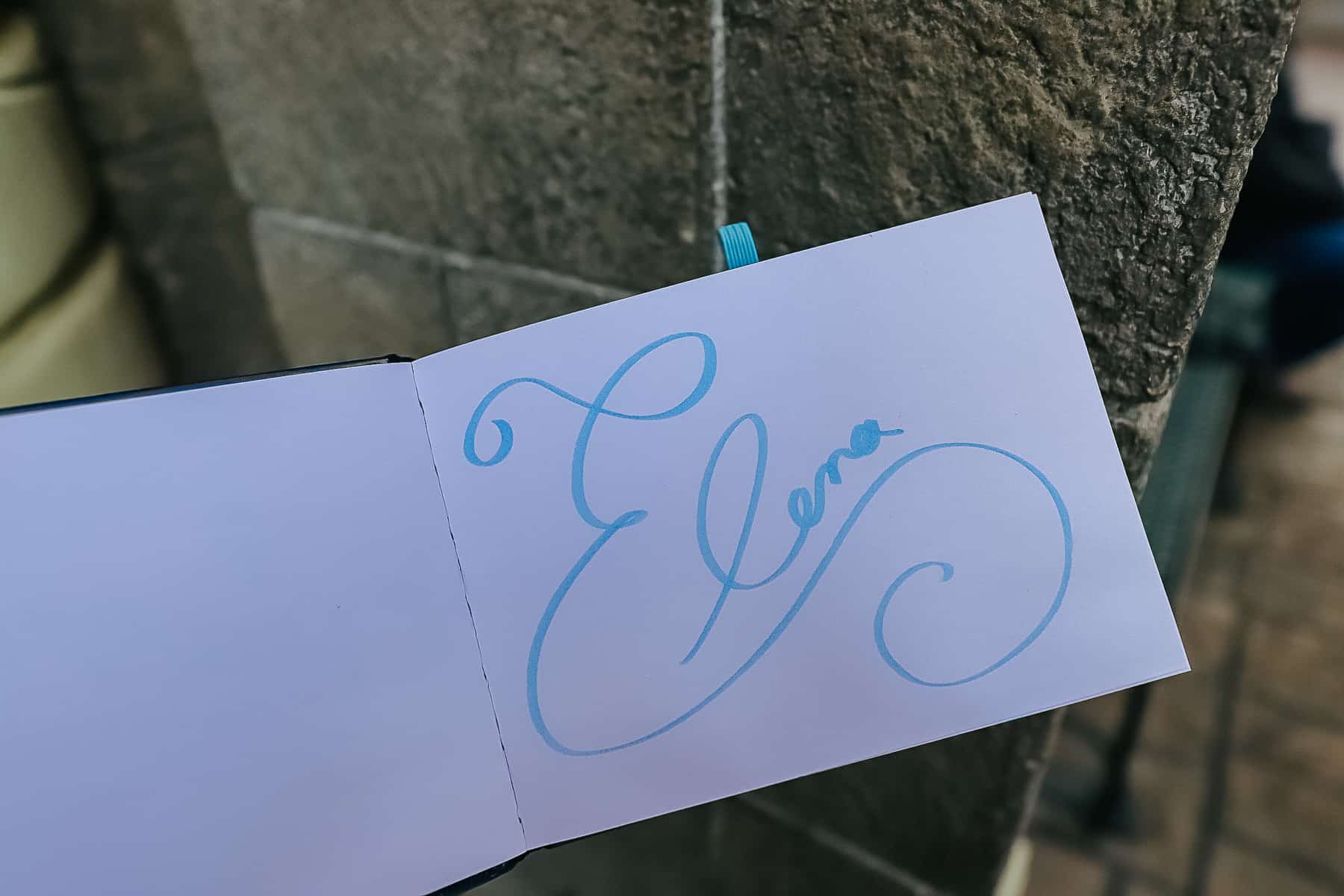 Elena of Avalor's character autograph