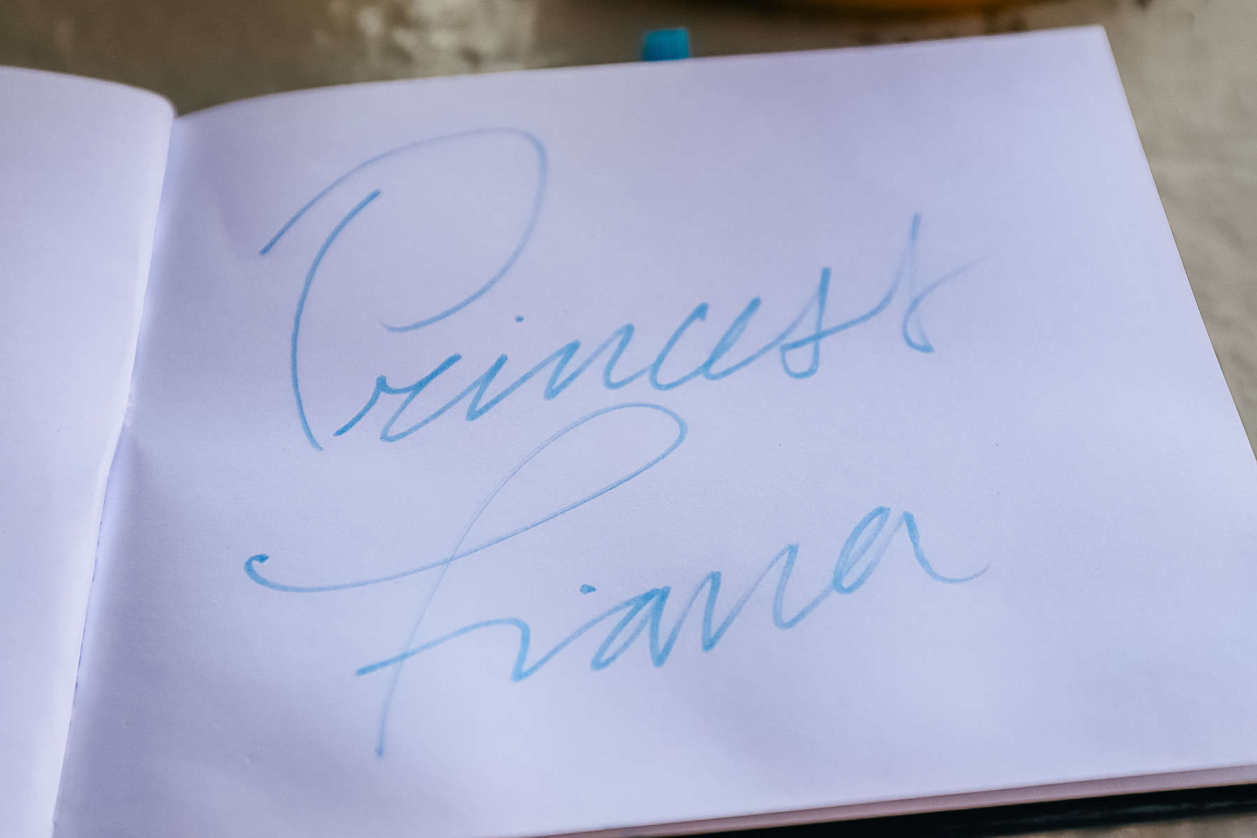 Princess Tiana autograph 