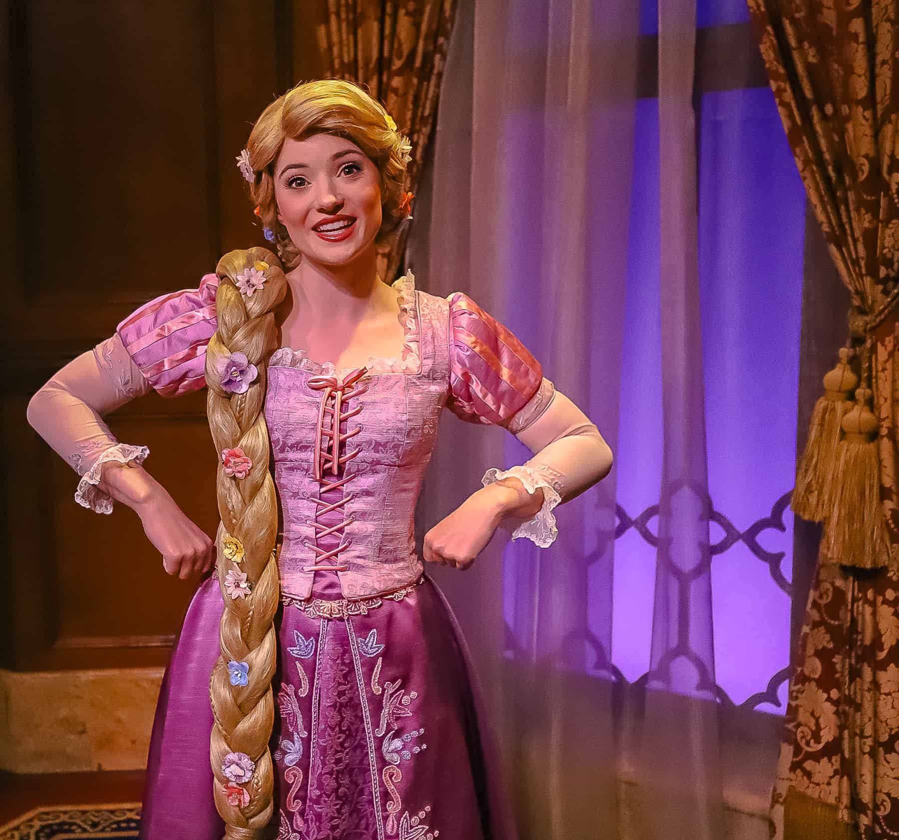 Rapunzel at Princess Fairytale Hall 