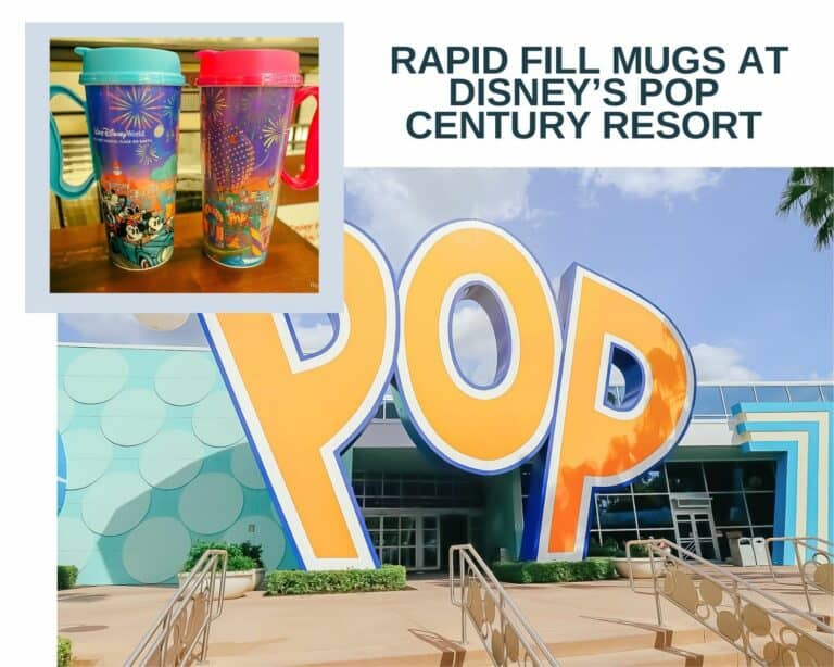 The 2 Places to Refill Rapid Fill Mugs at Disney’s Pop Century Resort