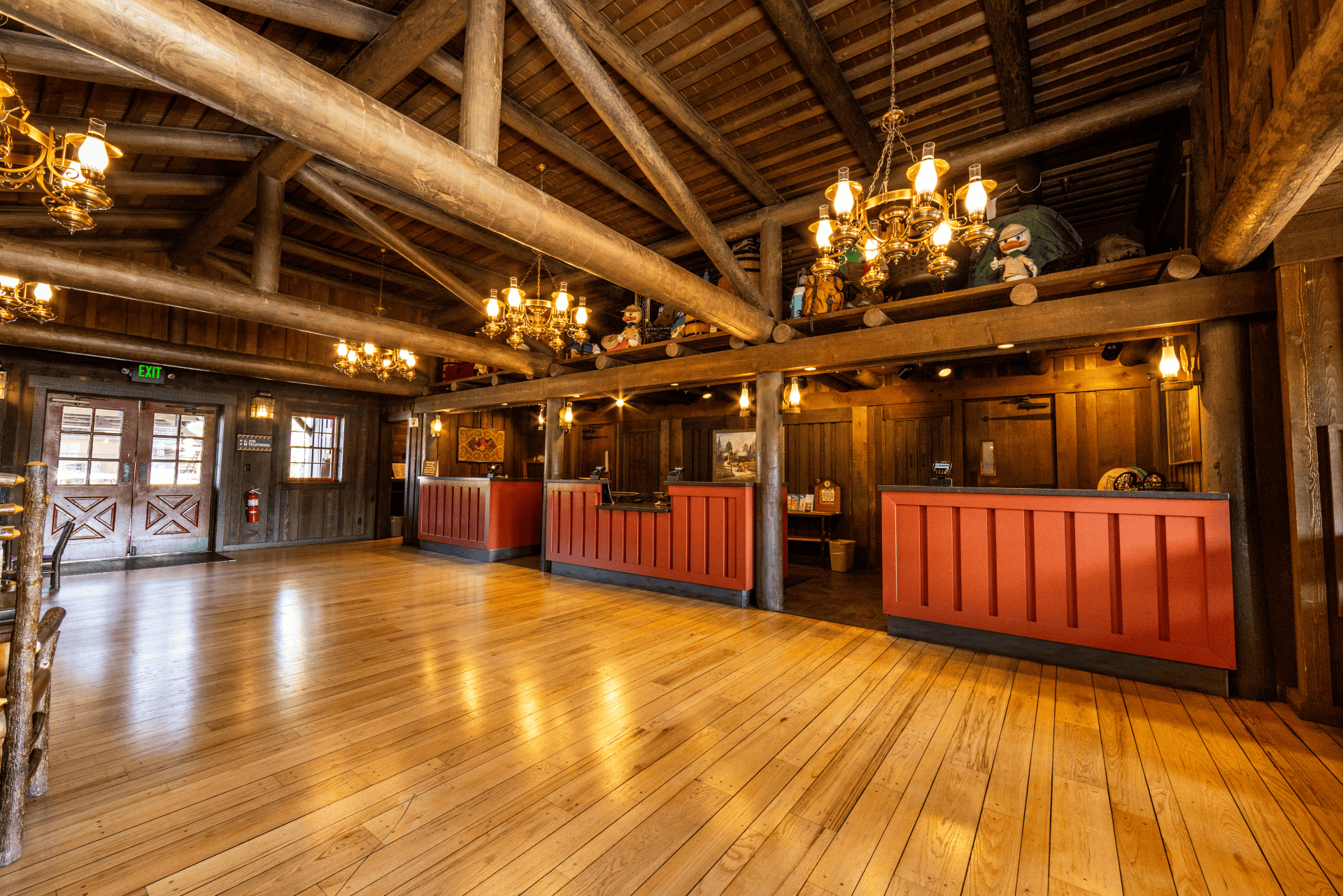Outpost Reception at the Fort Wilderness Lobby