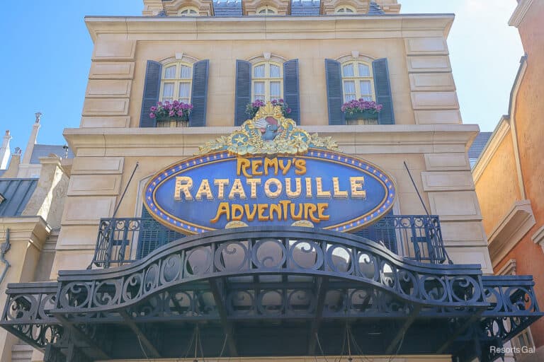 Remy's Ratatouille Adventure Ride Guide