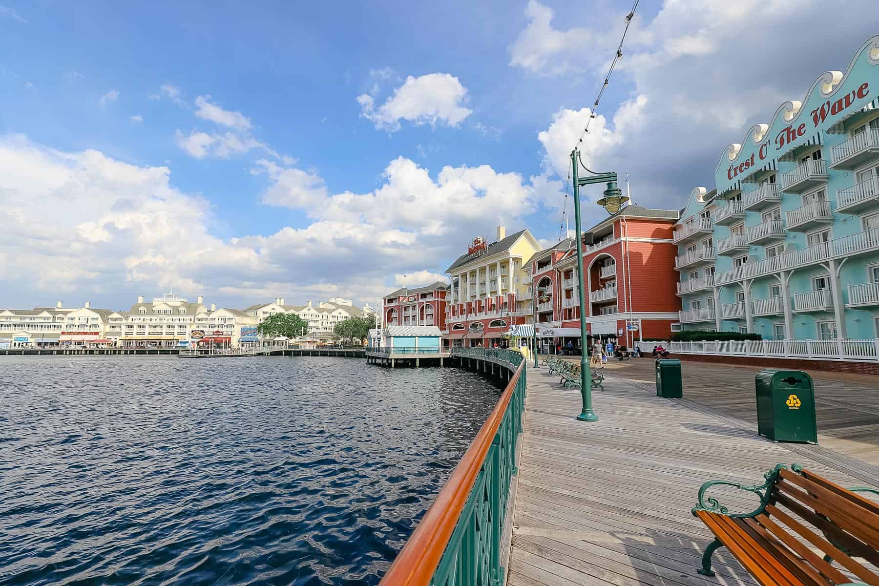 A picture of Disney's Boardwalk. 