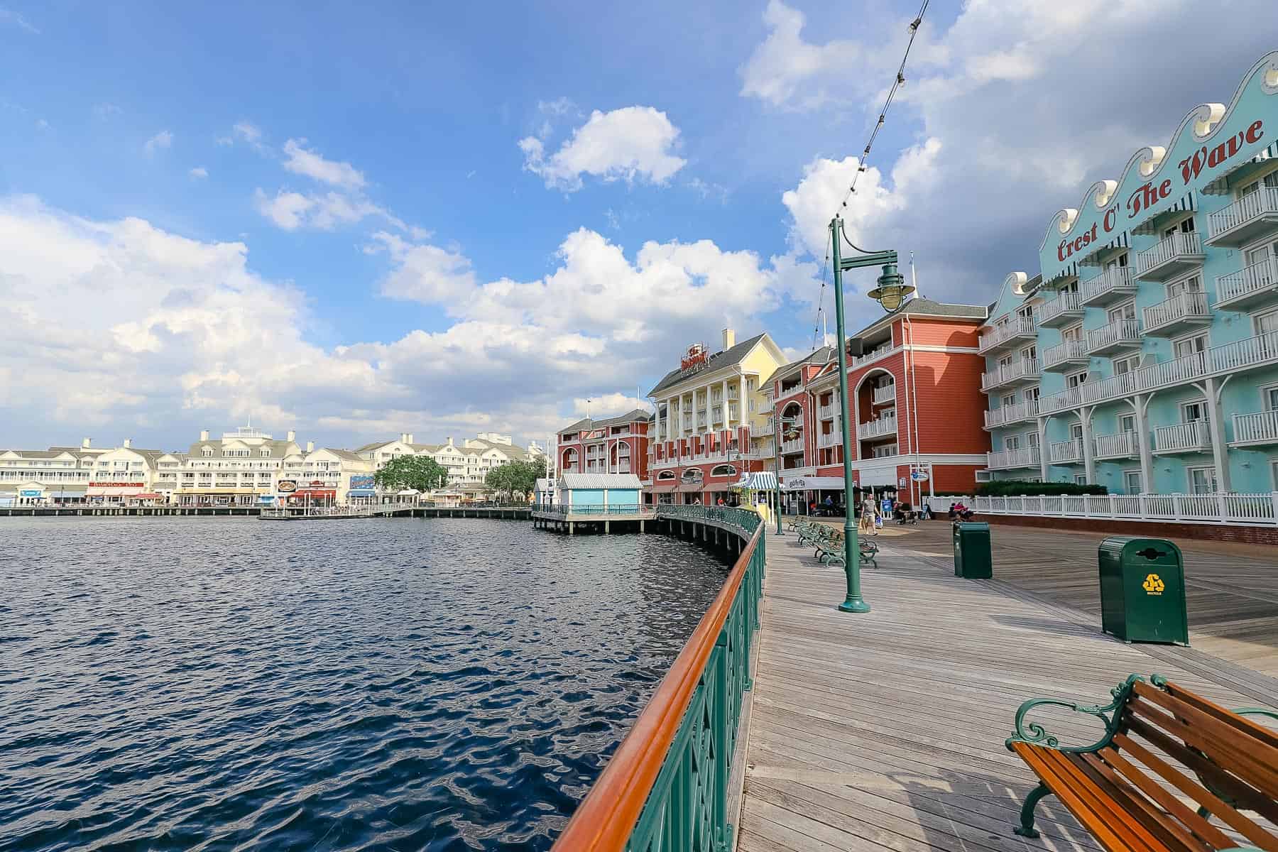 A picture of Disney's Boardwalk.