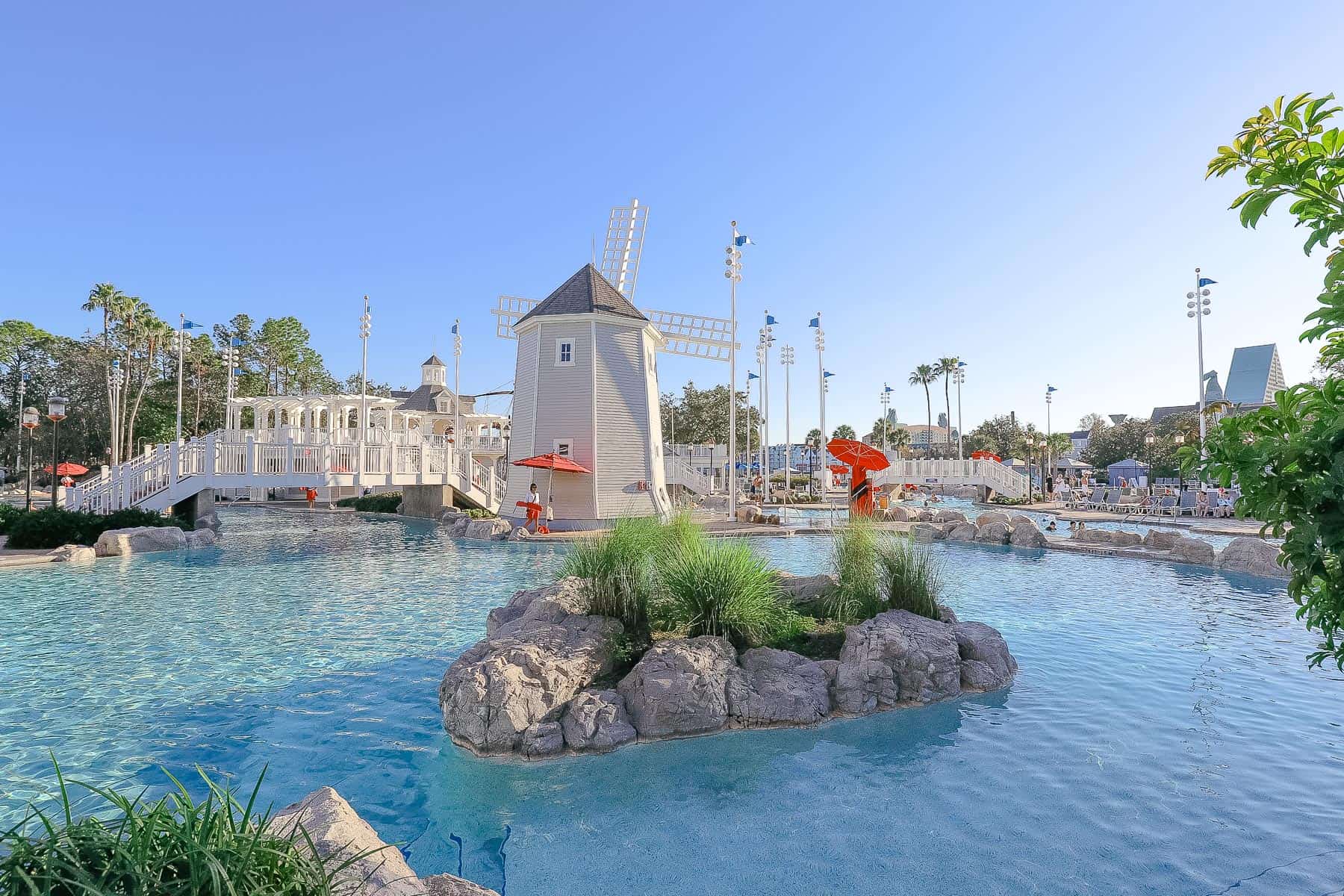 a picture of a pool at a Disney World Resort 
