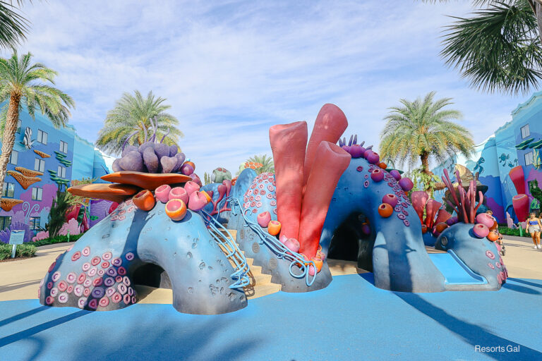 The Righteous Reef Playground at Disney's Art of Animation is Closed for Maintenance