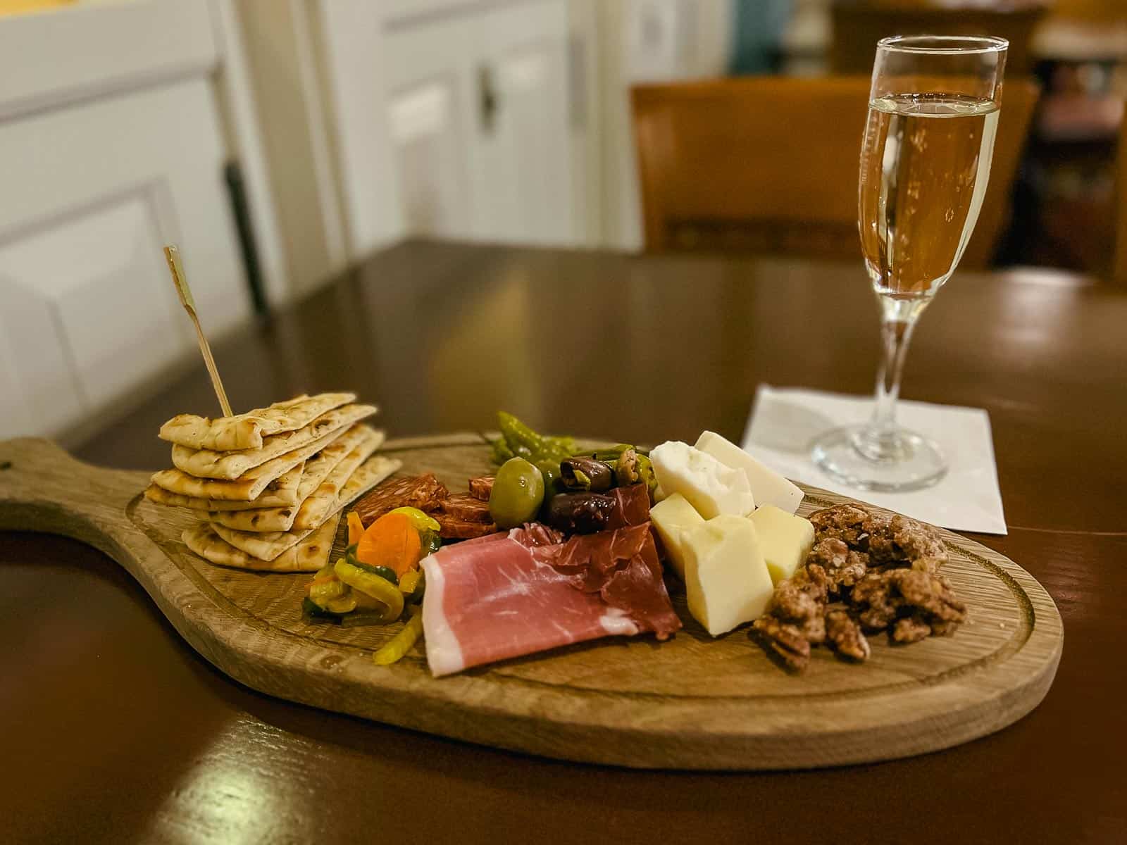 a charcuterie platter from River Roost 