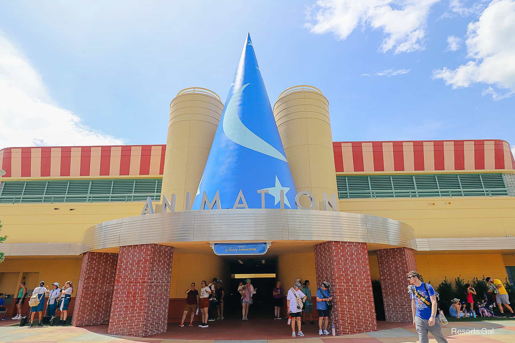 the sorcerer hat in the Walt Disney Studios Lot