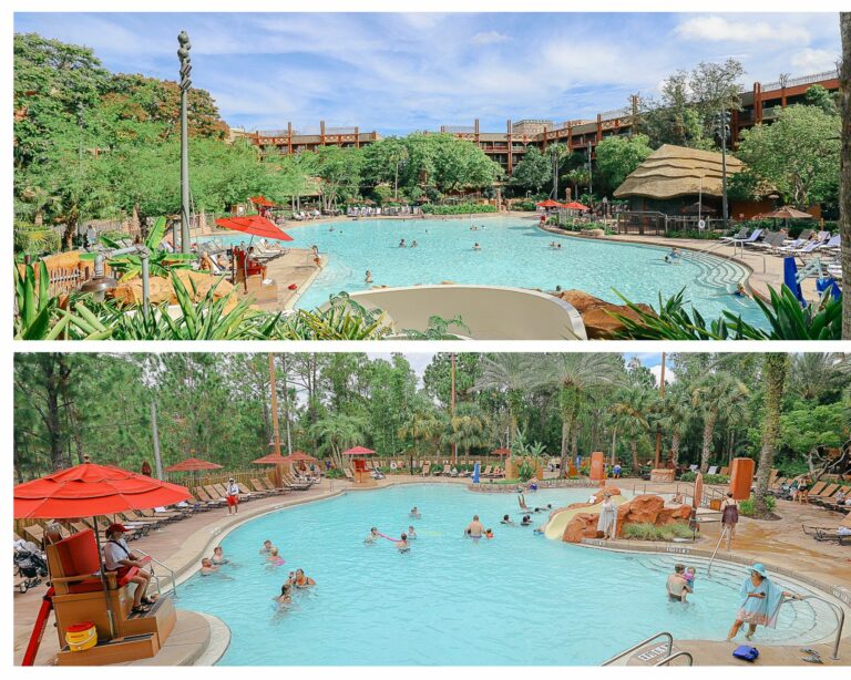 The Uzima Springs Pool vs the Samawati Springs Pool at Disney’s Animal Kingdom Lodge