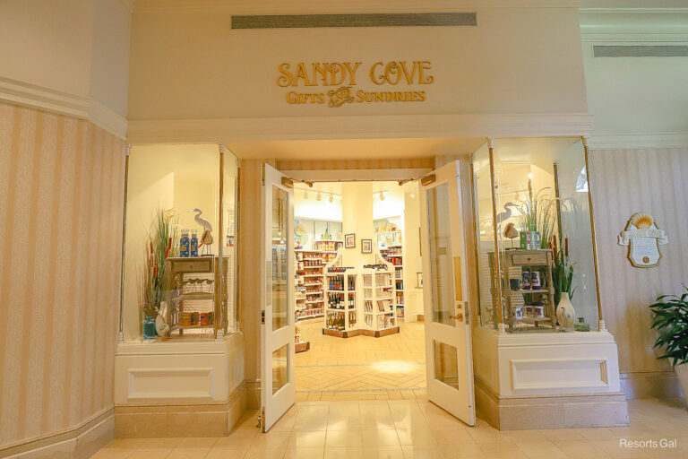 Sandy Cove Gifts and Sundries at the Grand Floridian (2022 Merchandise Report)