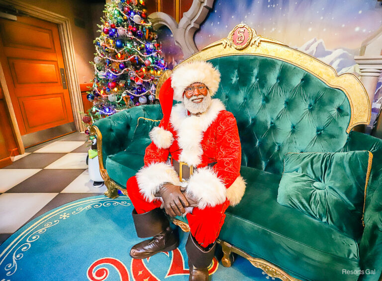 Meet Santa at Walt Disney Presents at Disney’s Hollywood Studios
