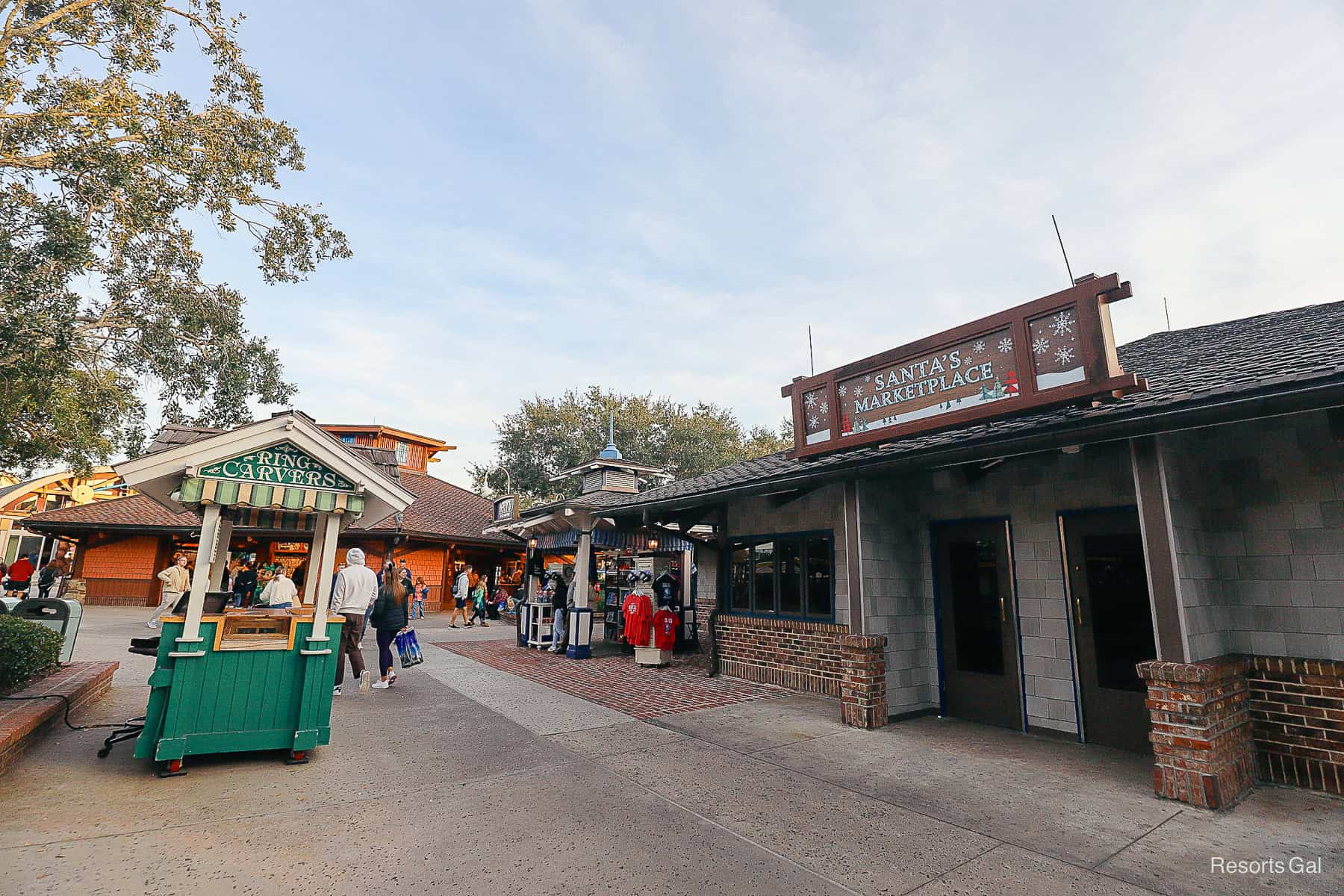 Santa's Marketplace at Disney Springs location