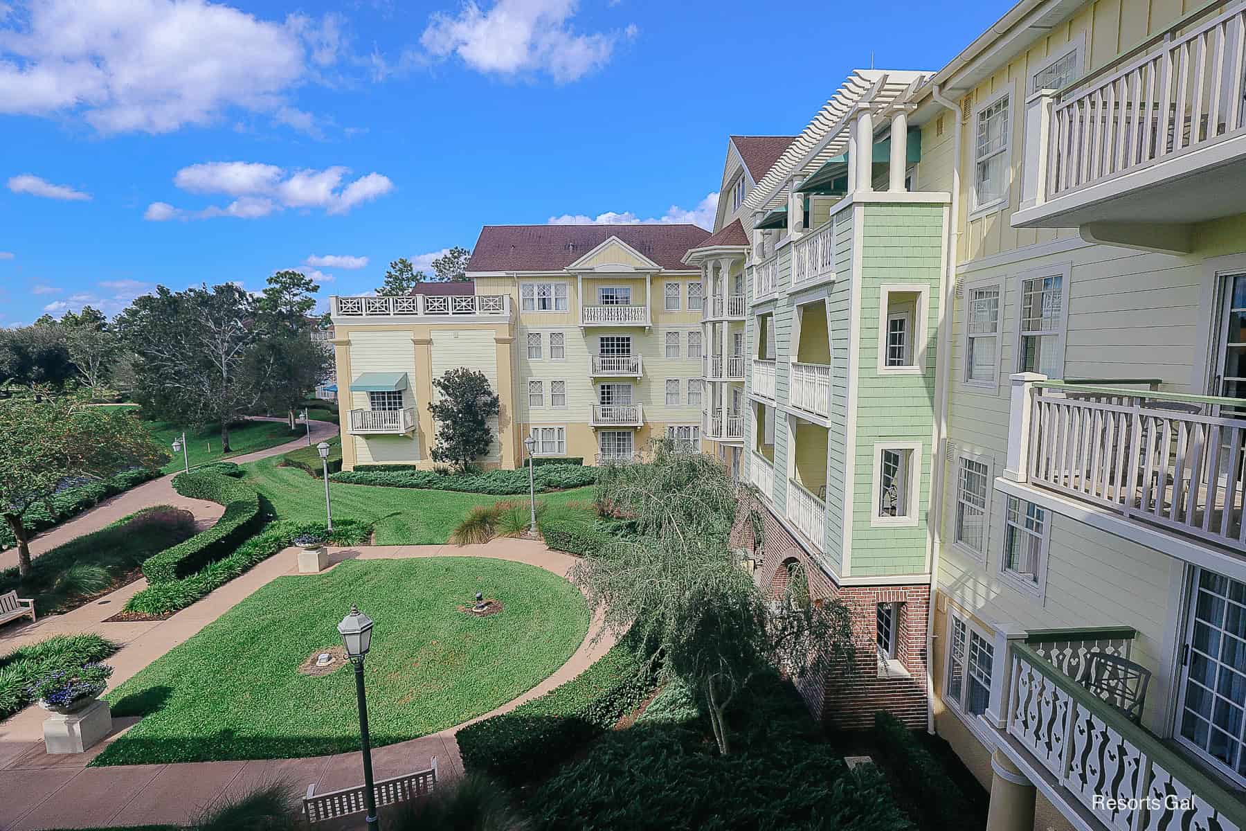 The Paddock section of Saratoga Springs