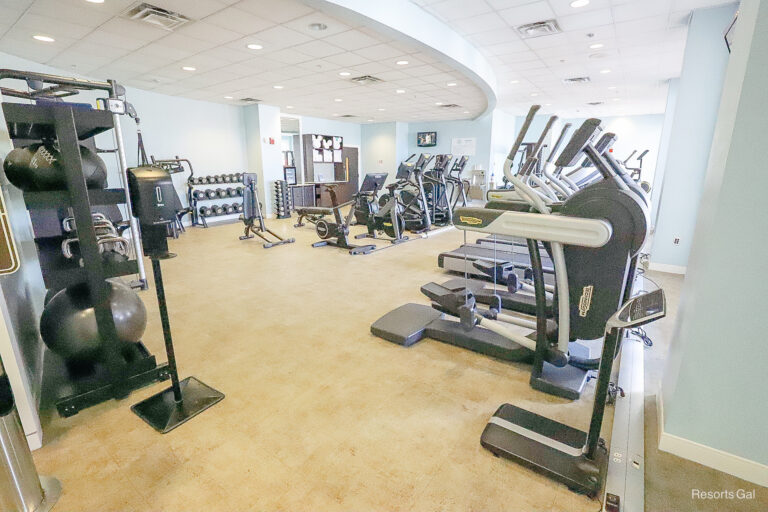 Ship Shape Health Club at Disney’s Beach and Yacht Club (Photos and Details)