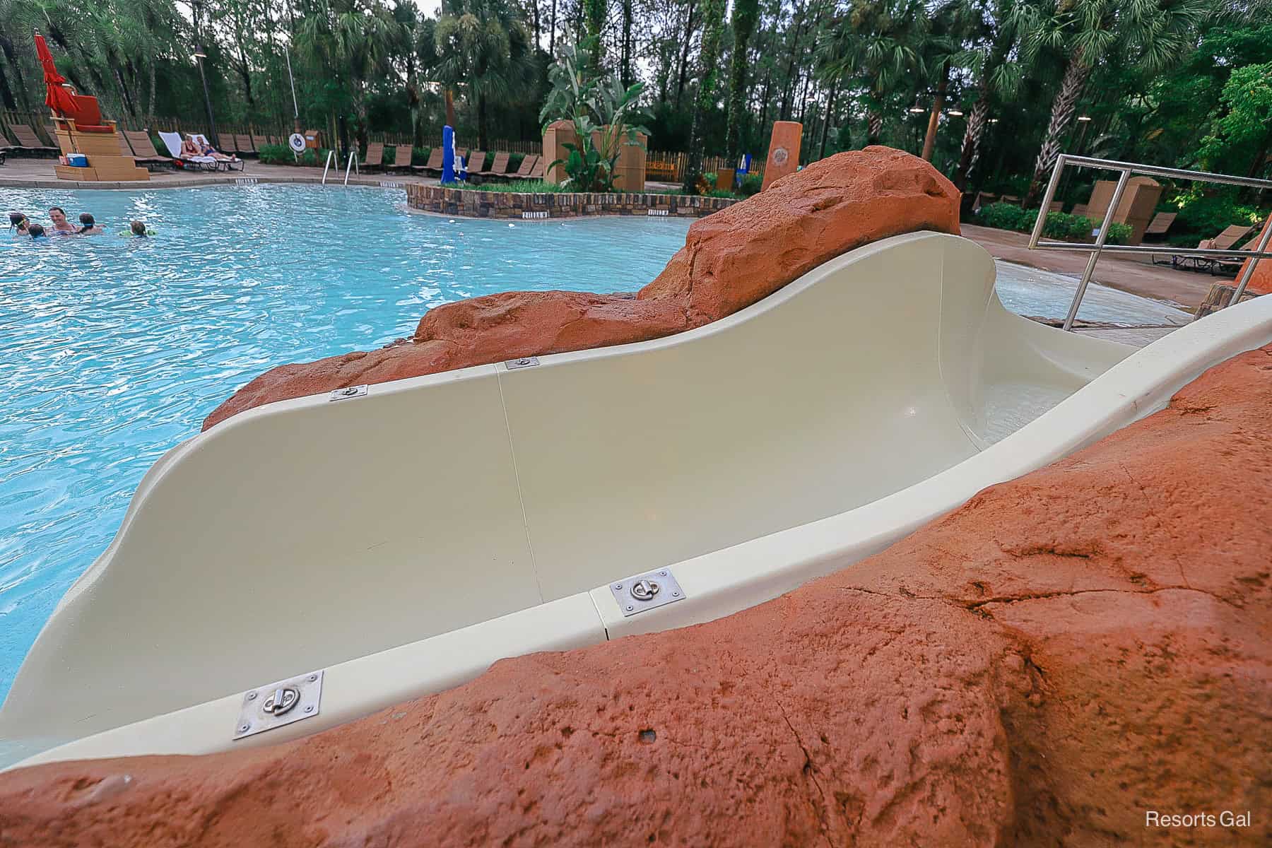 a small water slide for little ones