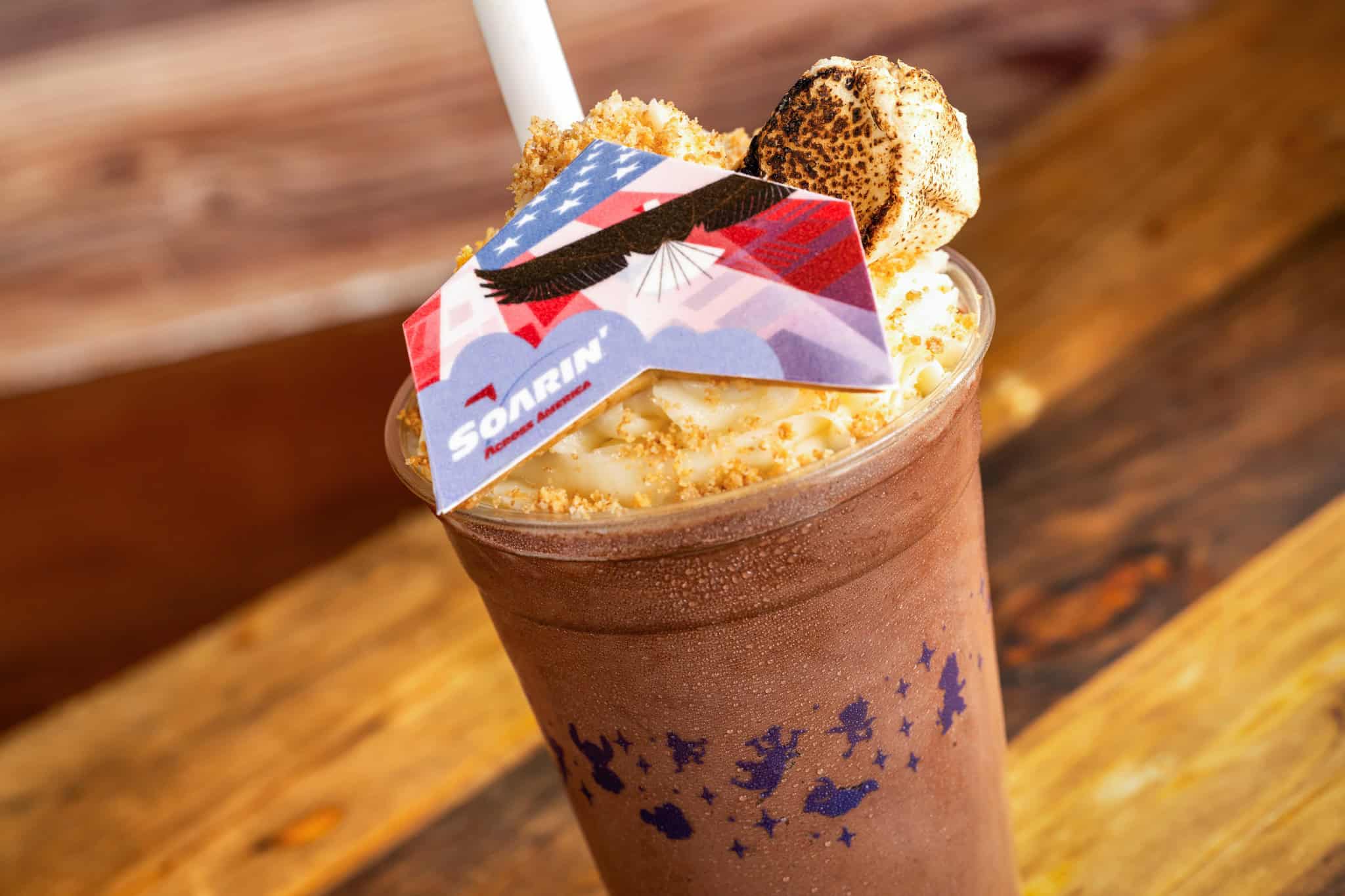 New “Smorin’ Across America” Milkshake Takes Flight at Epcot