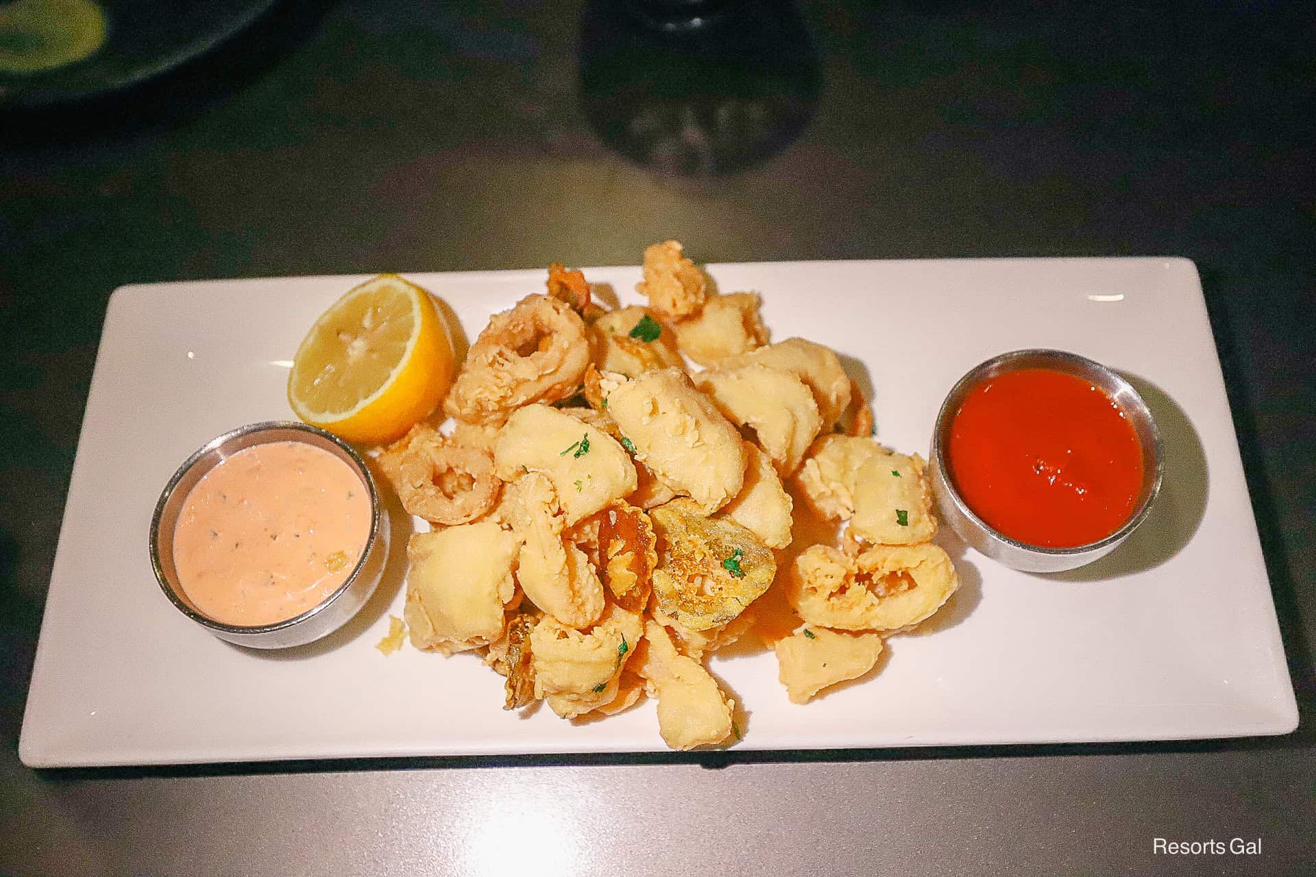 an order of Starry Calamari 