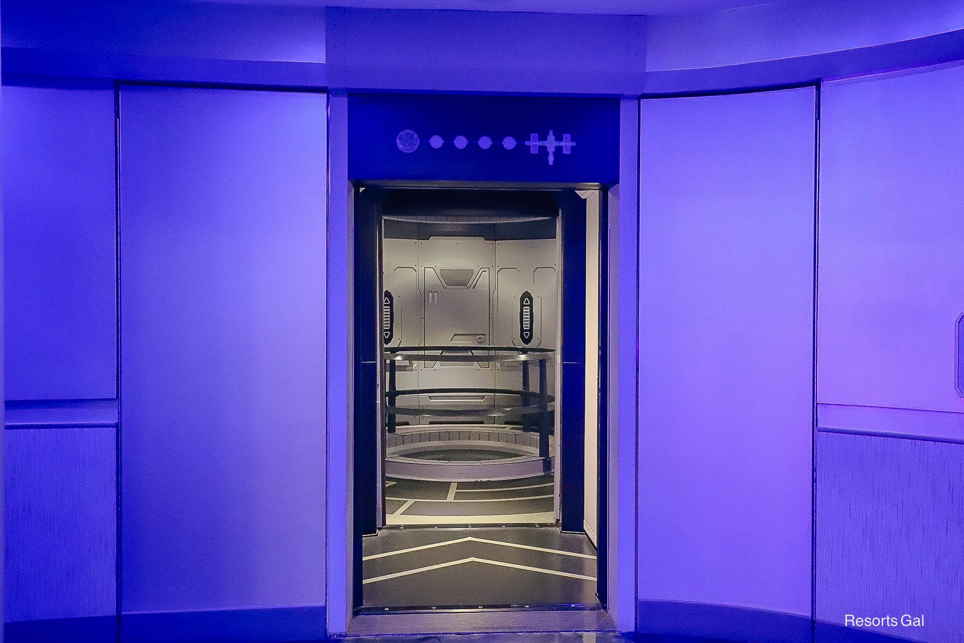 the door that leads to the space elevator 