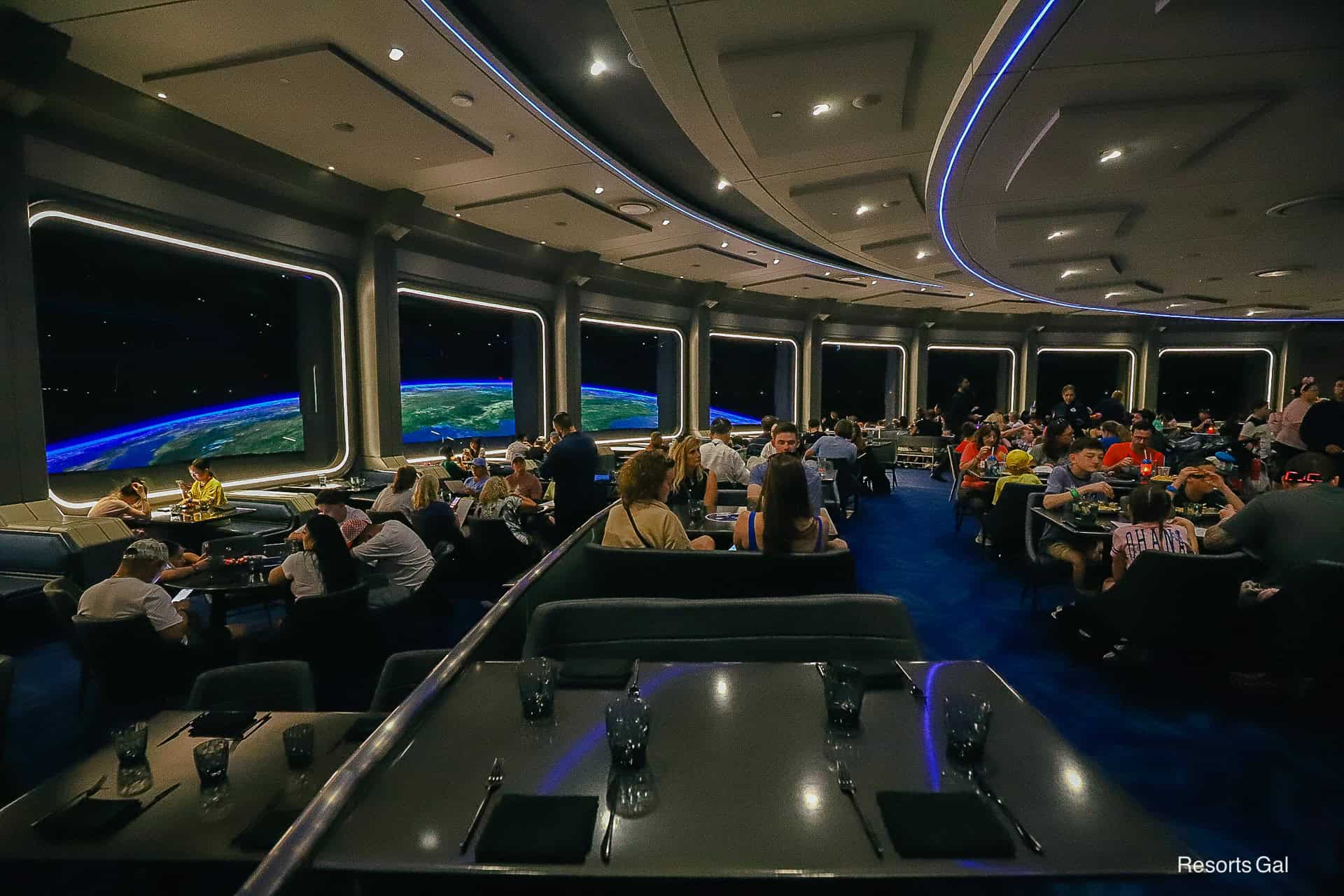 a view of the dining room at Space 220 