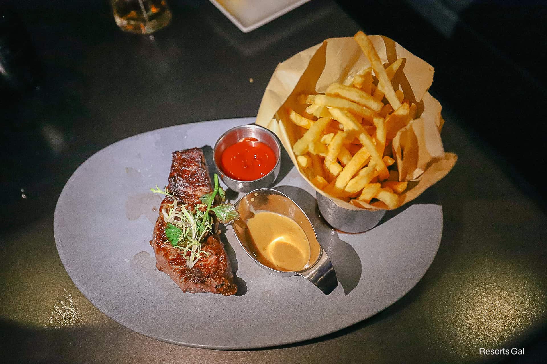 an order of Interstellar Steak and Frites 