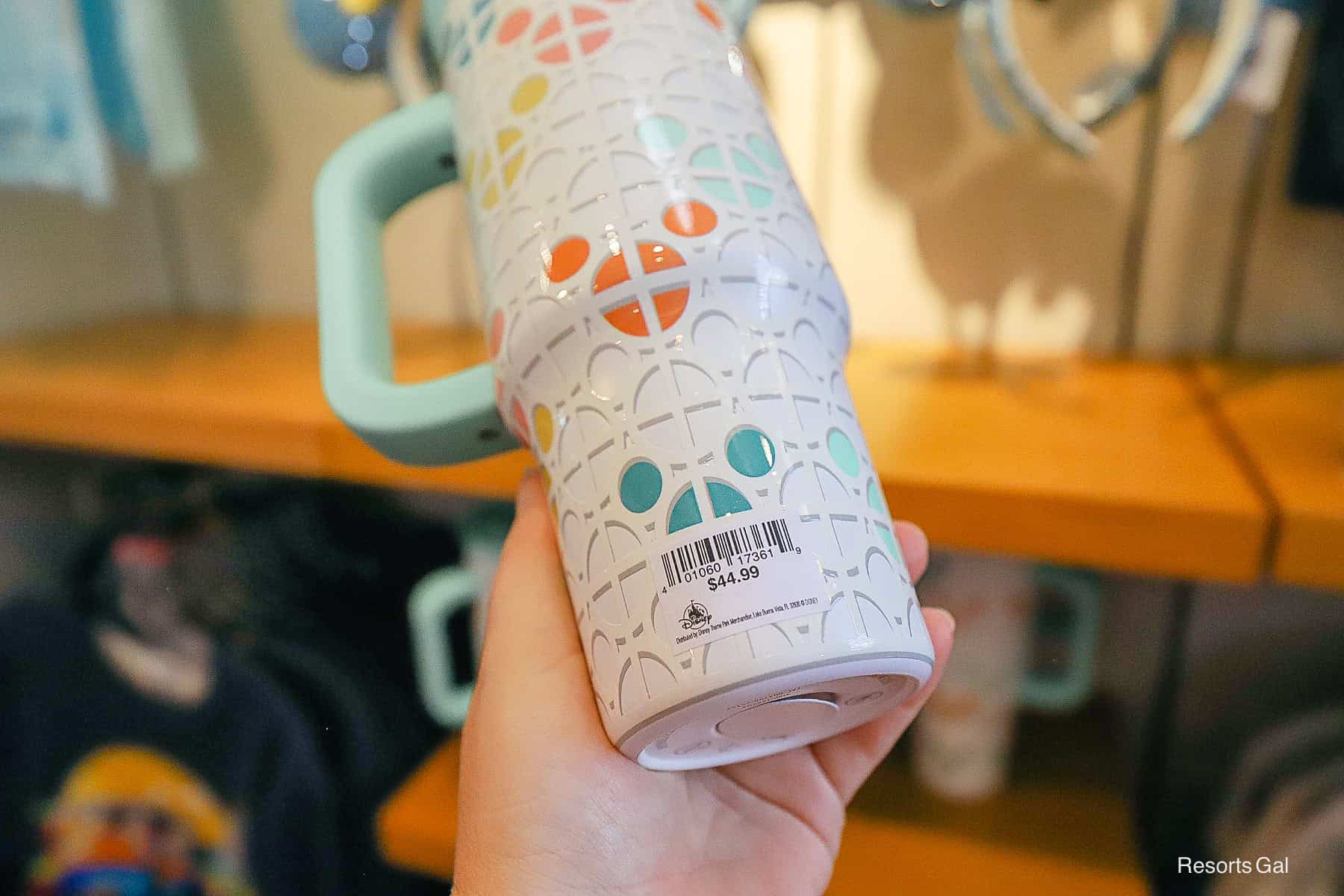 the price tag on the Mickey icon tumbler