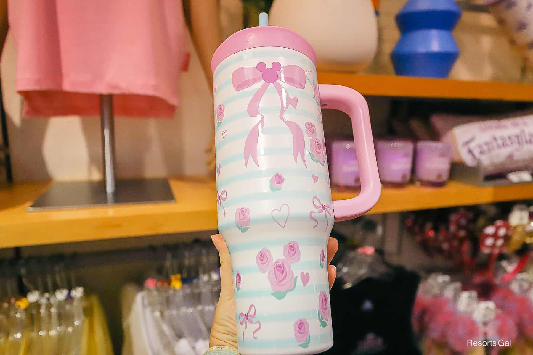 Photos: New Mickey Mouse Roses and Bow Travel Cup + Other Designs Debut at Disney World