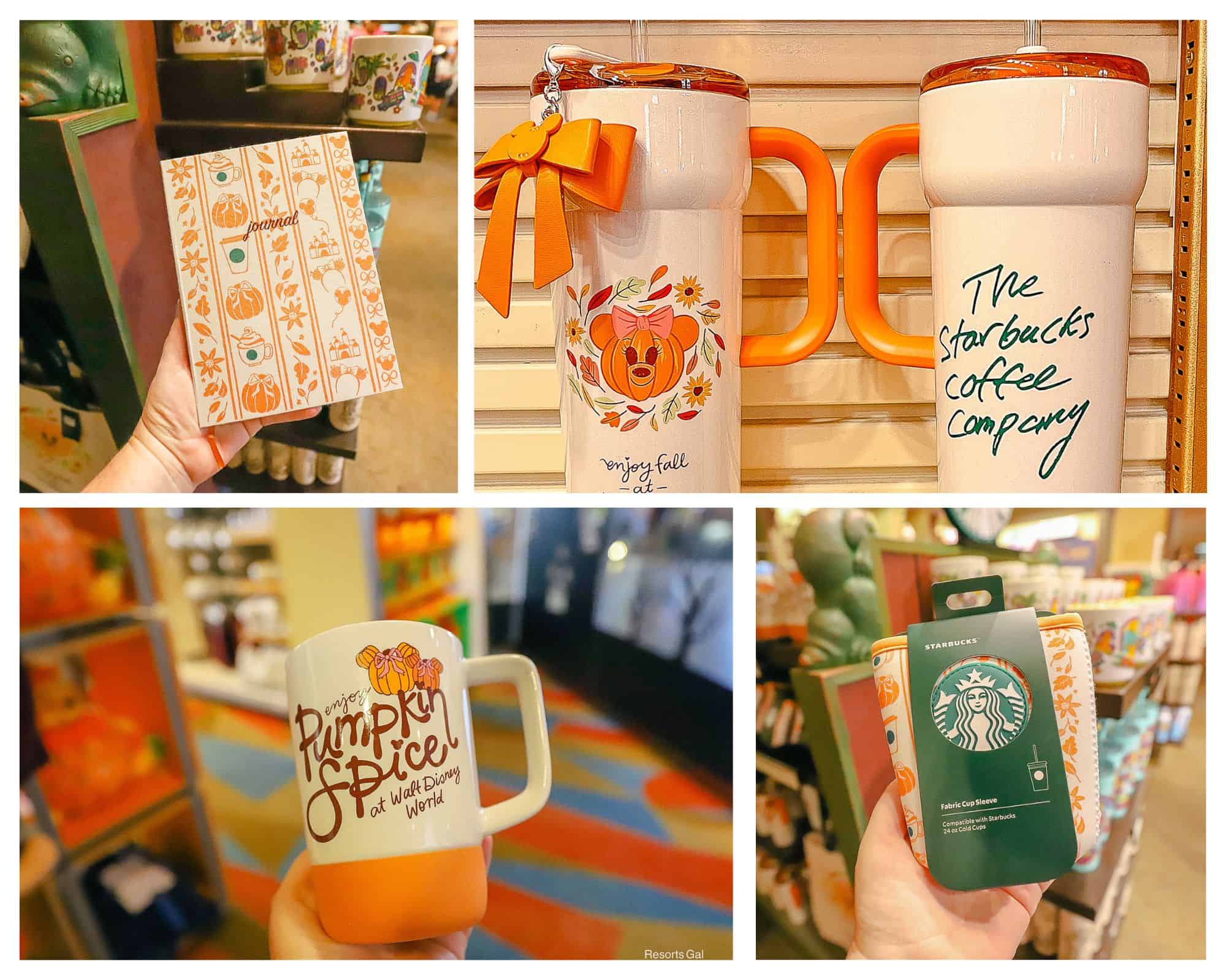 Disney Starbucks Pumpkin Spice 2026 Merchandise