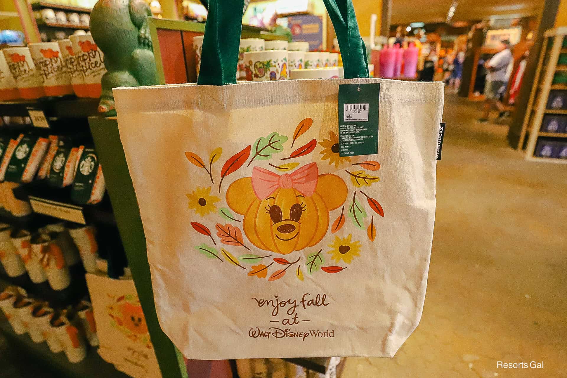 Pumpkin Spice Tote Bag