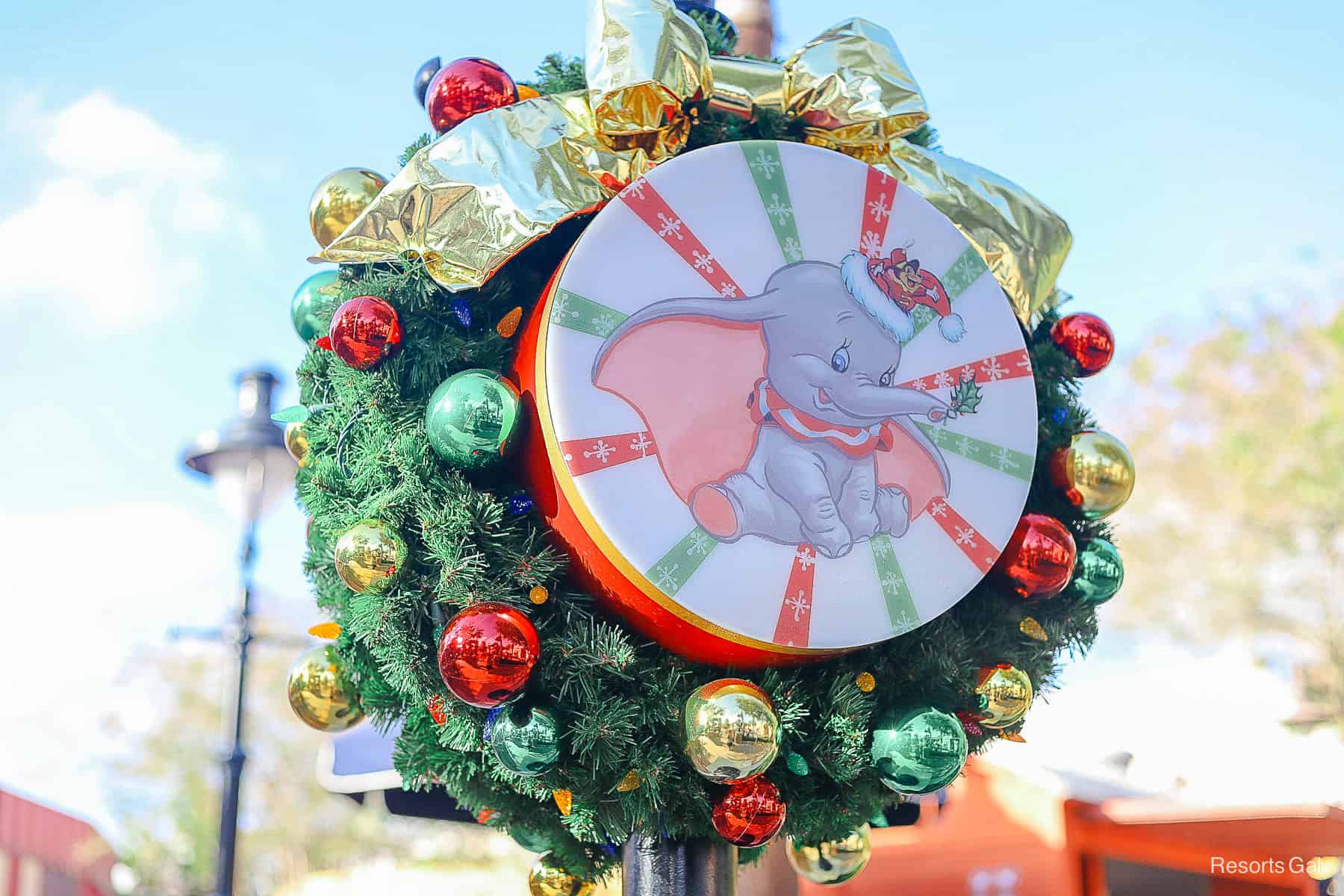 Dumbo Christmas Decorations Steal the Show at Storybook Circus