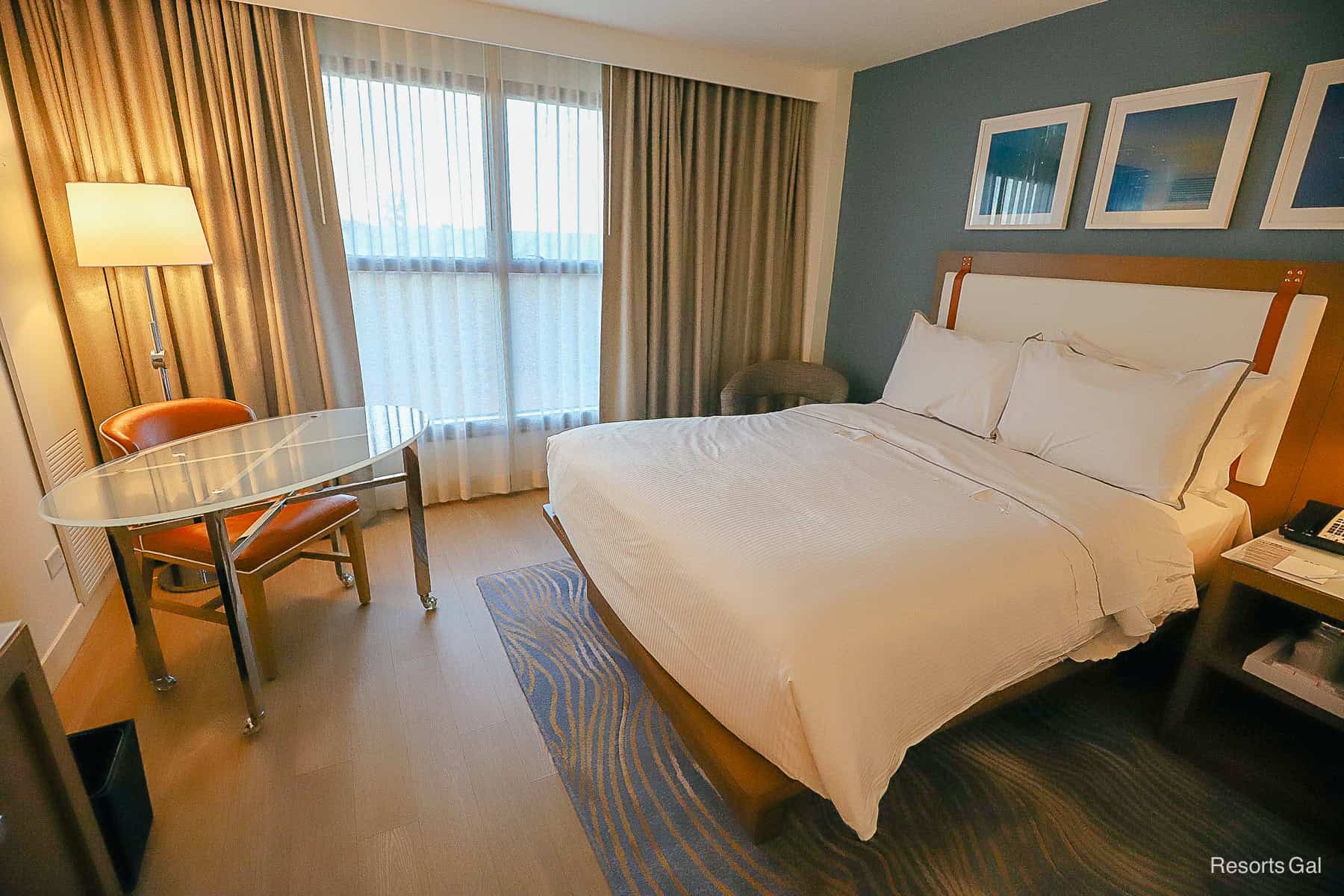 one bed near the window 