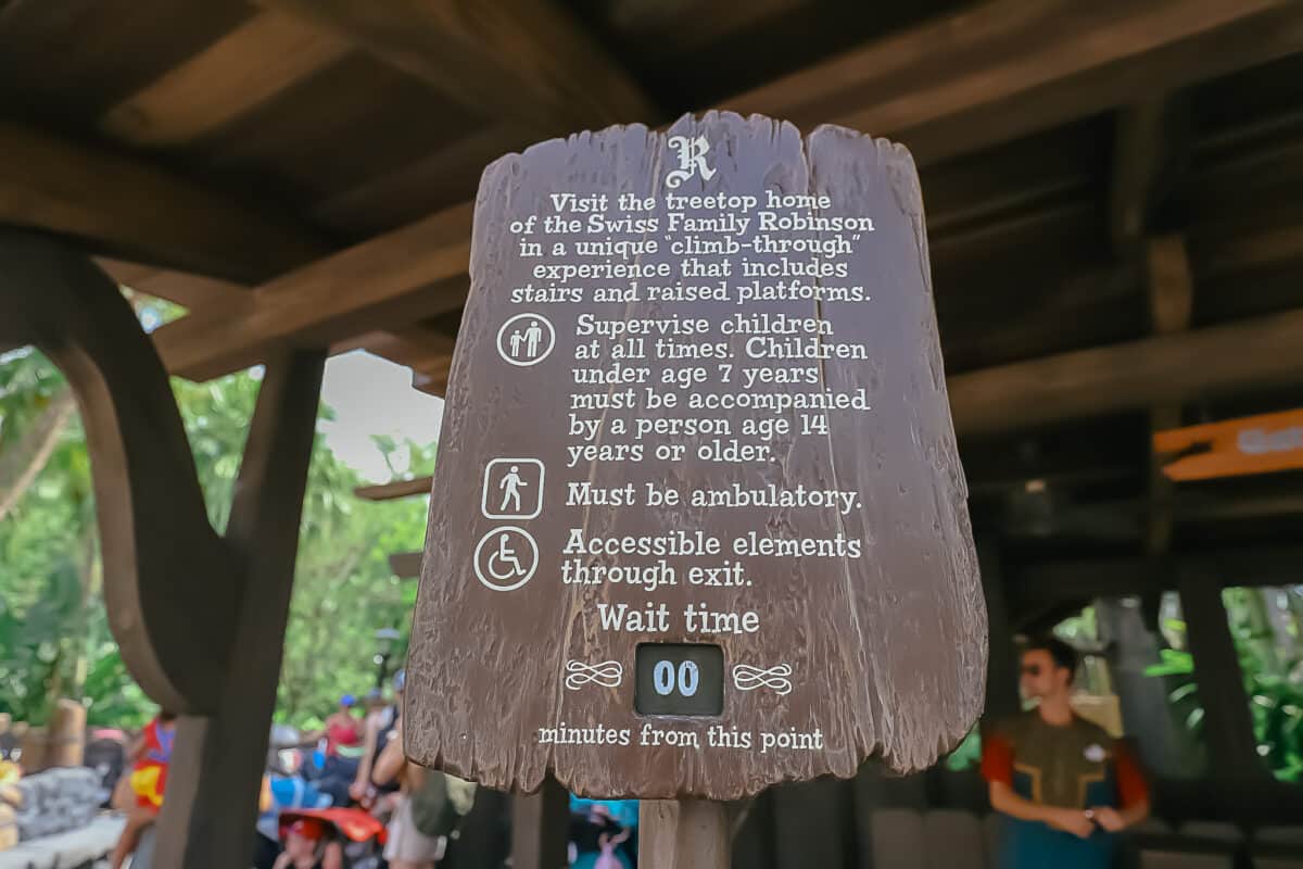 Treehouse Rules Swiss Family Treehouse at Magic Kingdom (Photos and Attraction Details)