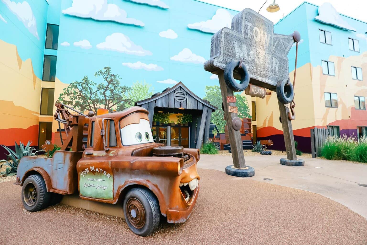 The Cars Section at Disney's Art of Animation Resort - Resorts Gal