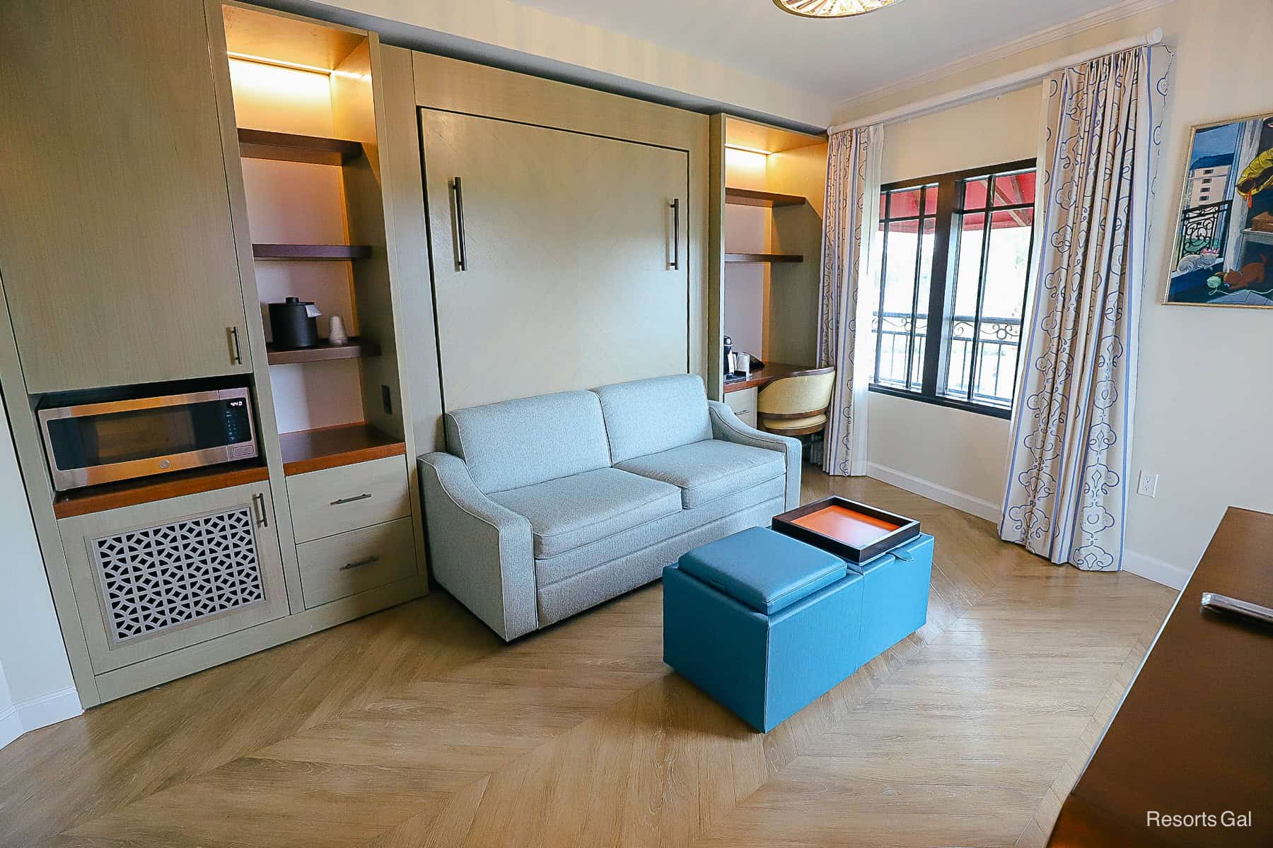 a tower studio at Disney's Riviera Resort
