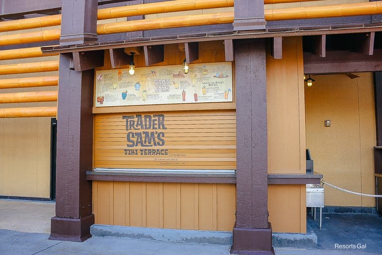 Trader Sam's Tiki Terrace Refurbishment Extended Mid-December 2026