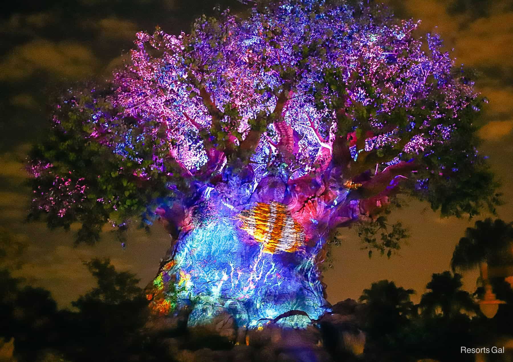 a scene with the Tree of Life Awakenings