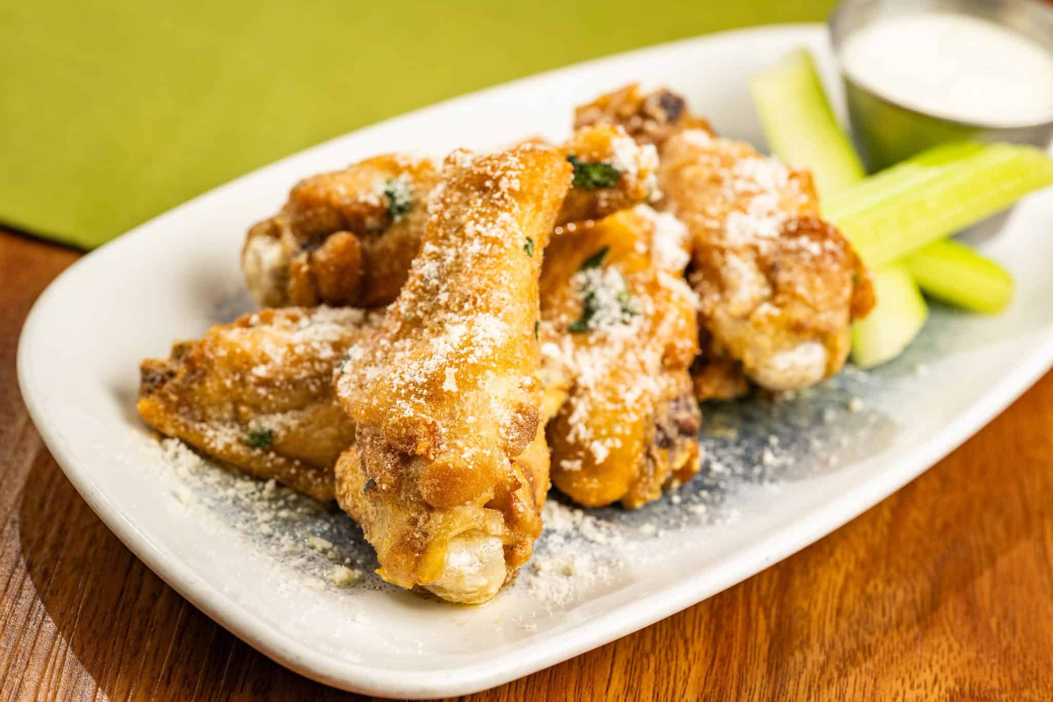 Chicken Wings at the Turf Bar and Grill Lounge 