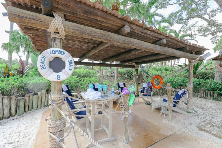 Beachcomber Shacks at Disney’s Typhoon Lagoon (Cabana Rentals)