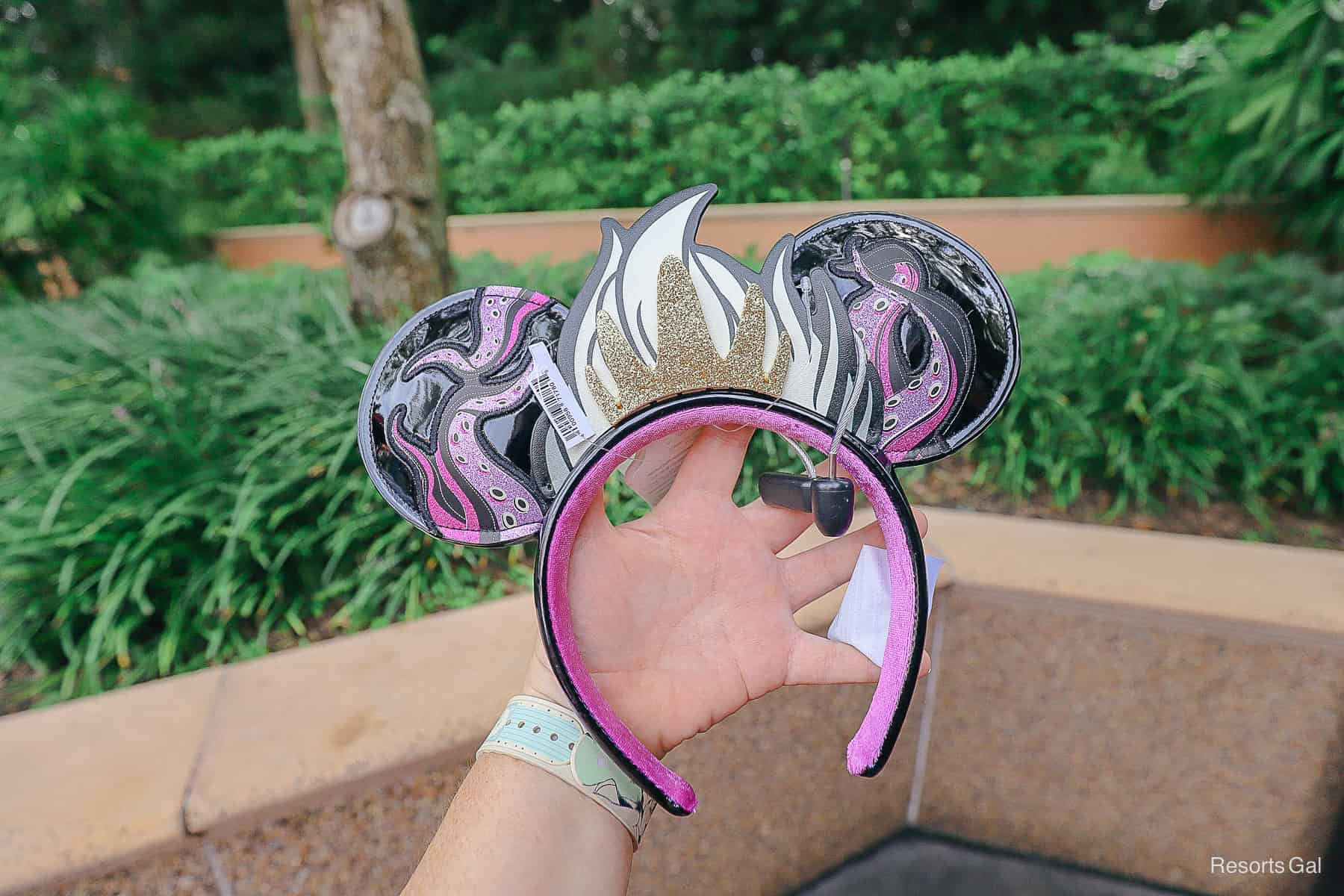 Minnie Ears representing Ursula 