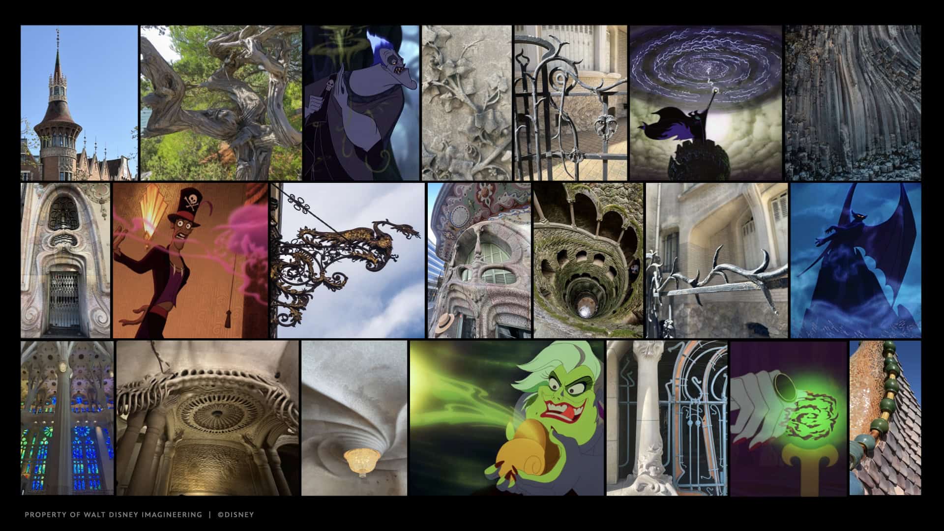 Disney Shares Architectural Inspiration Behind New Villains-Themed Land Coming to Magic Kingdom
