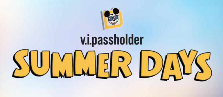 V.I.Passholder Summer Days Announced for Walt Disney World in 2026