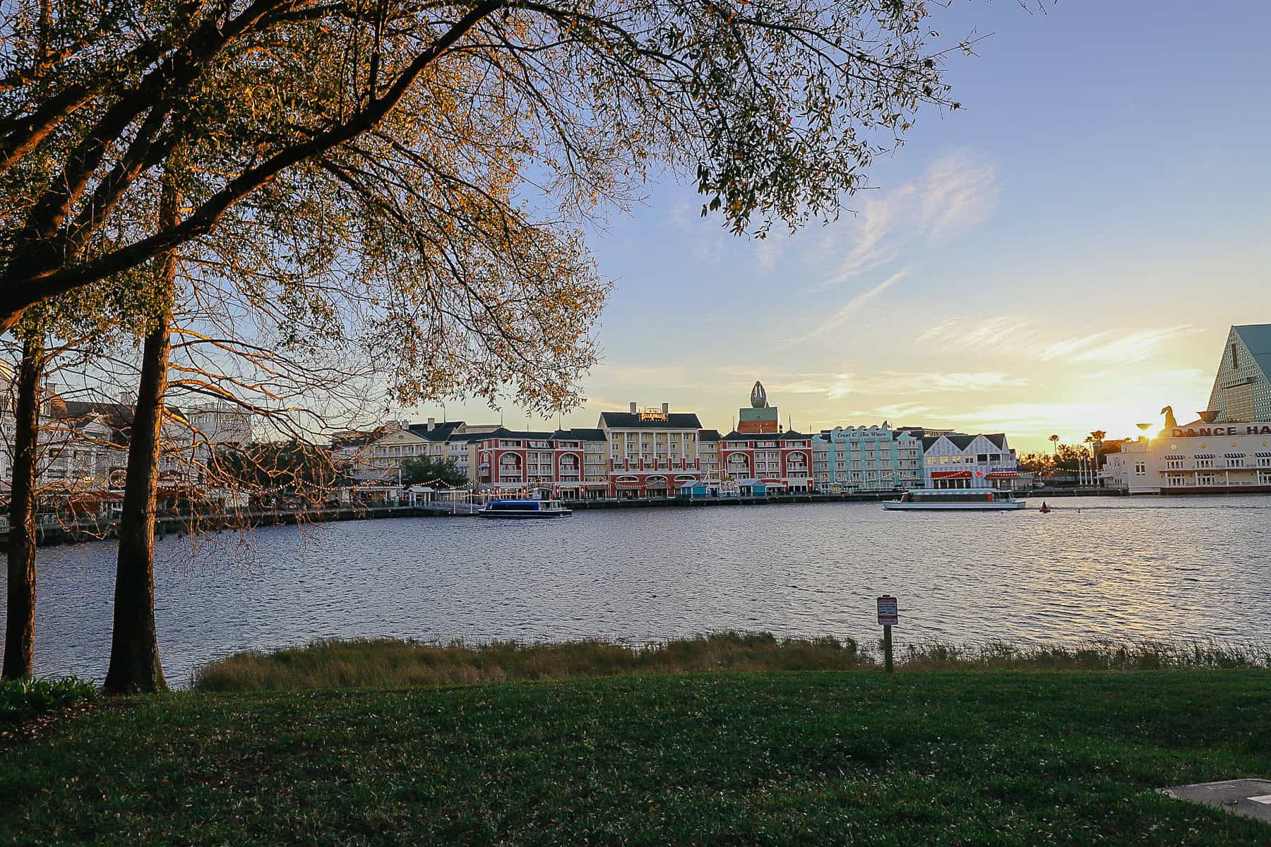 a scenic view of Crescent Lake