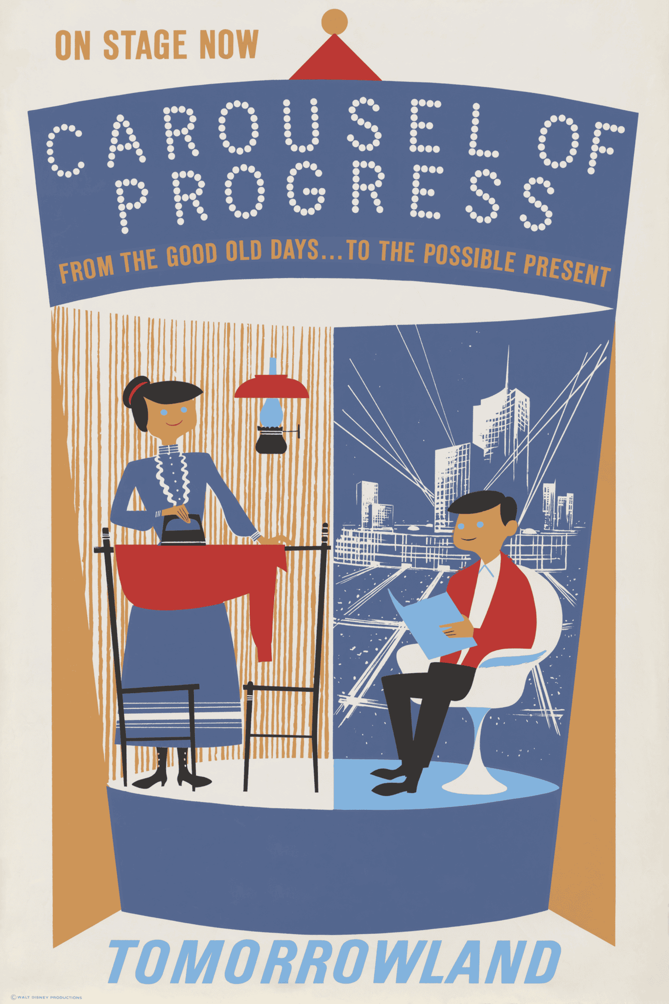 Carousel of Progress Attraction Poster